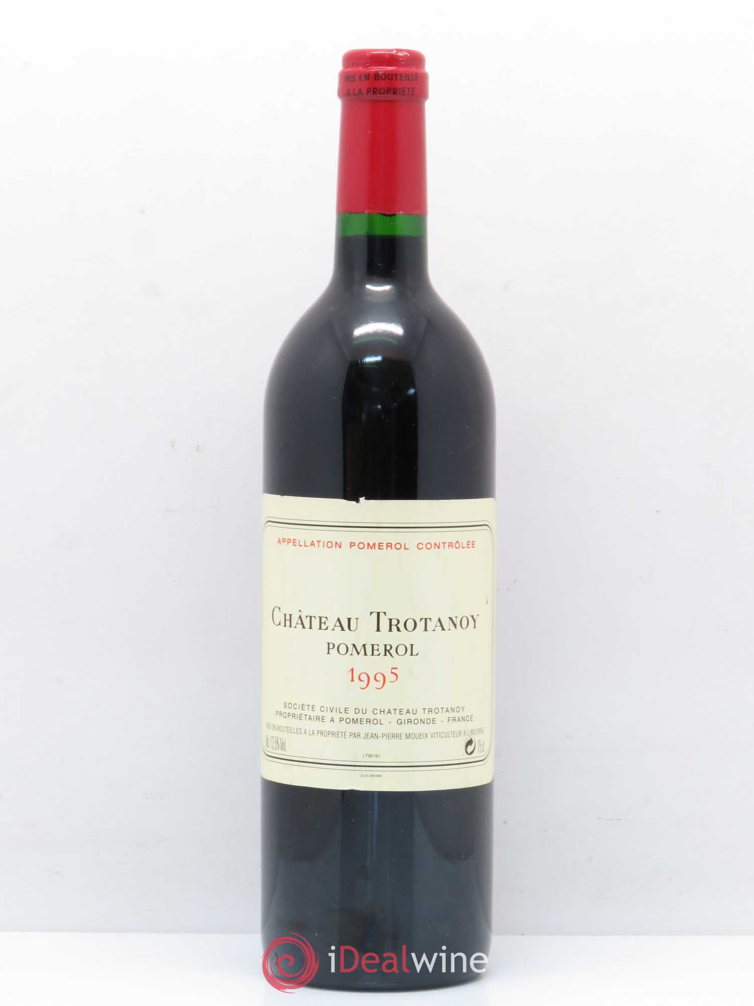 Château Trotanoy 1995 - Lot de 1 bouteille - 0