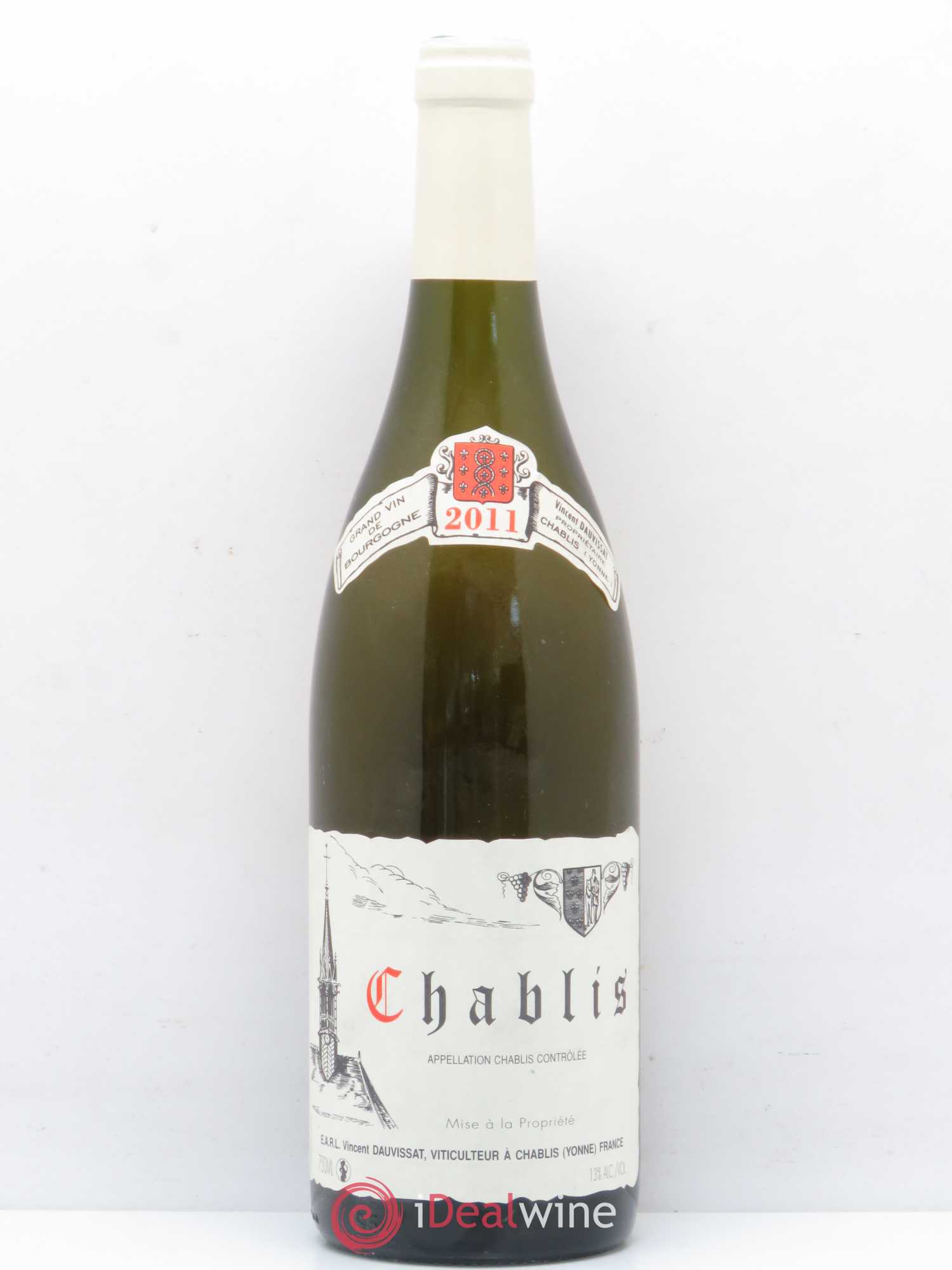 Chablis Vincent Dauvissat (Domaine) 2011 - Lot de 1 bouteille - 0
