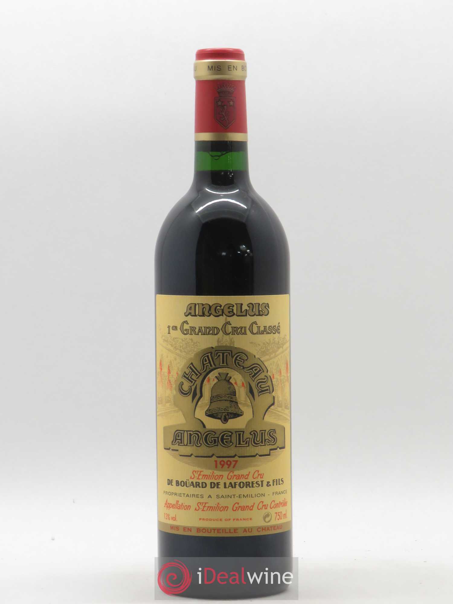 Château Angélus 1er Grand Cru Classé A 1997 - Lot de 1 bouteille - 0