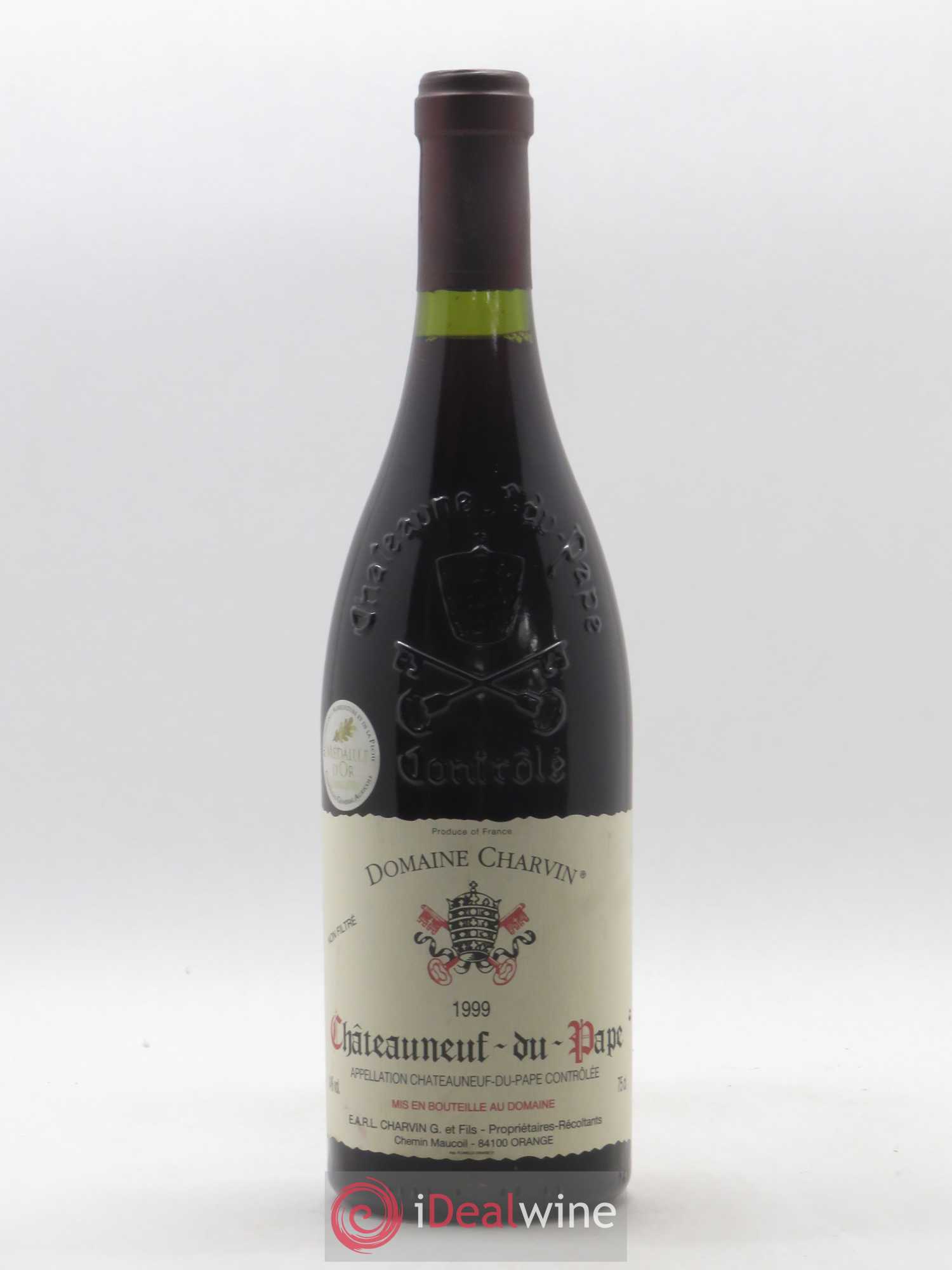 Châteauneuf-du-Pape Charvin (Domaine) 1999 - Lot de 1 bouteille - 0