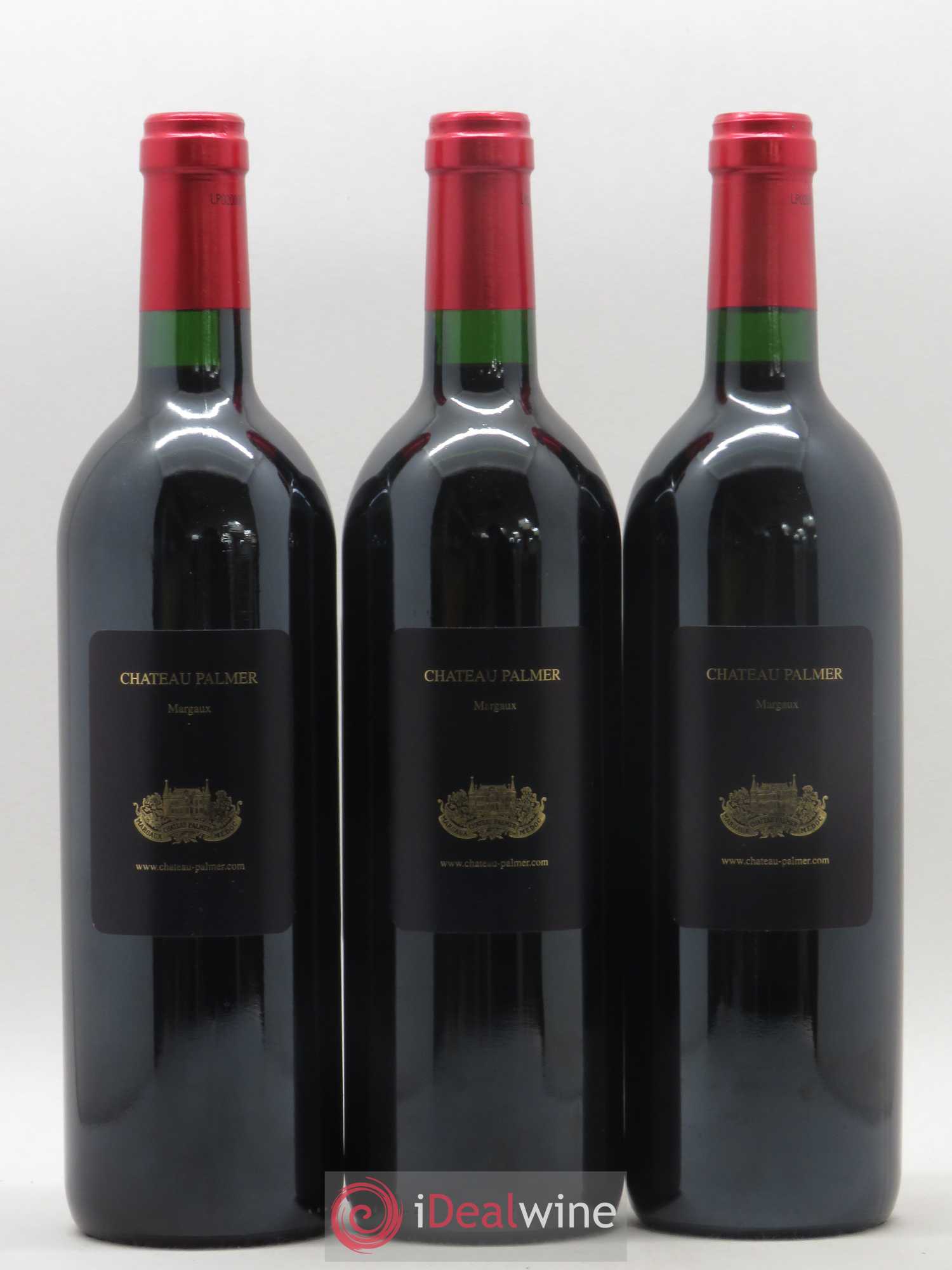 Château Palmer 3ème Grand Cru Classé 2002 - Lot de 3 bouteilles - 1