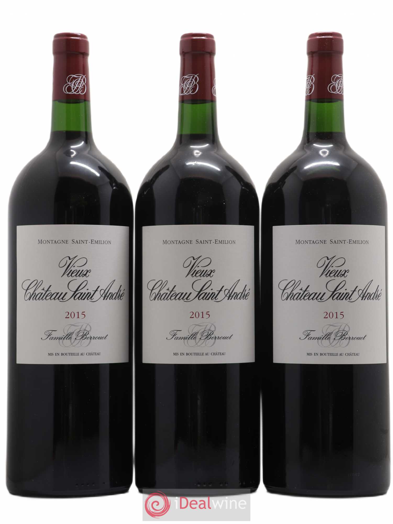 Vieux Château Saint-André 2015 - Lot de 3 magnums - 0