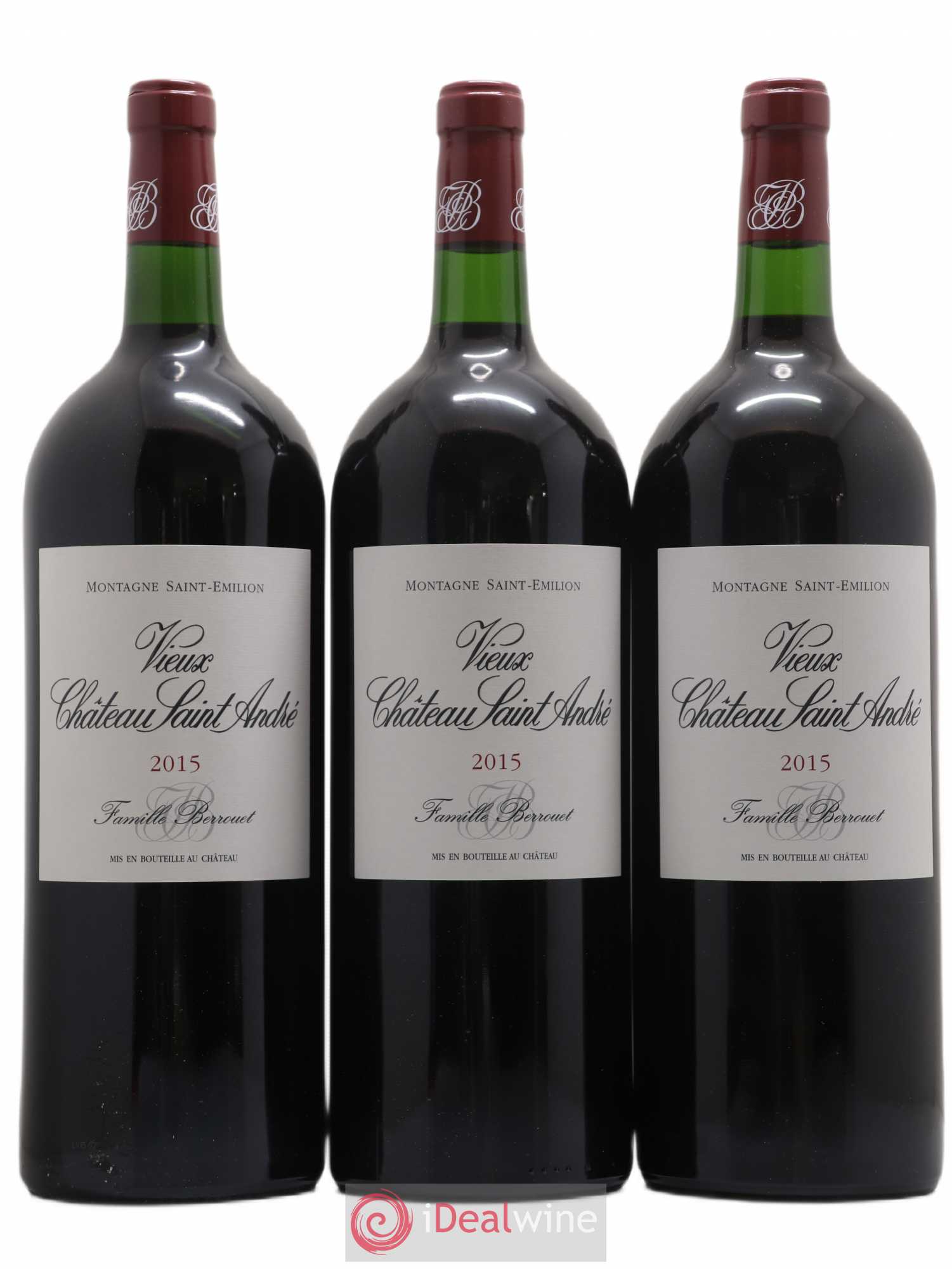Vieux Château Saint-André 2015 - Lot de 3 magnums - 0