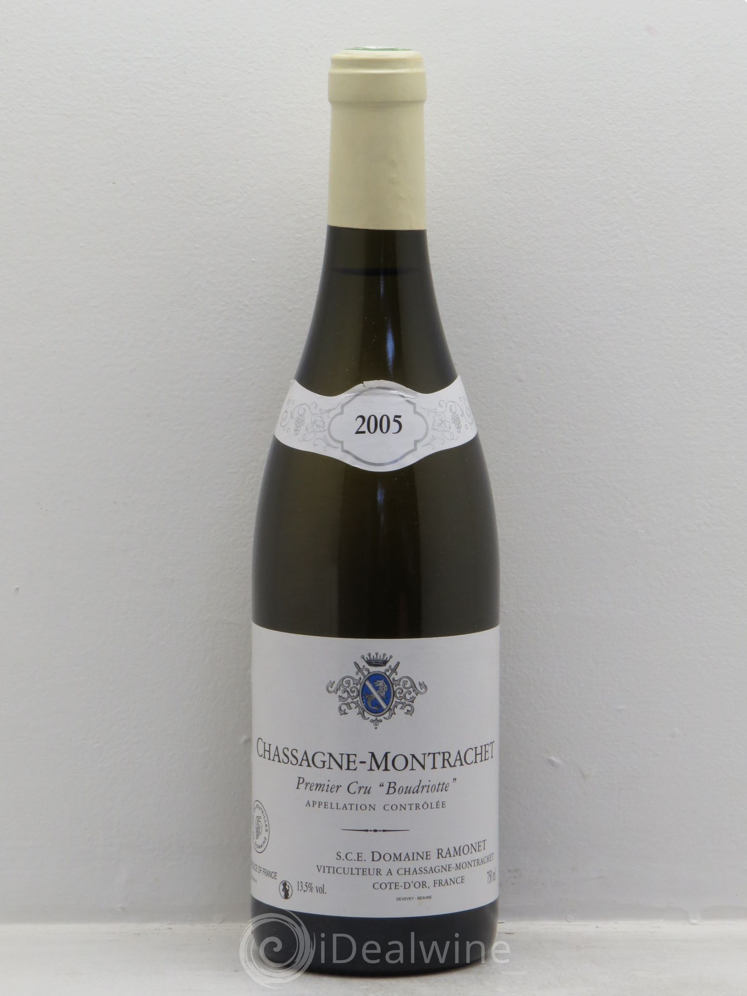Chassagne-Montrachet 1er Cru Boudriotte Ramonet (Domaine) 2005 - Lot de 1 bouteille - 0