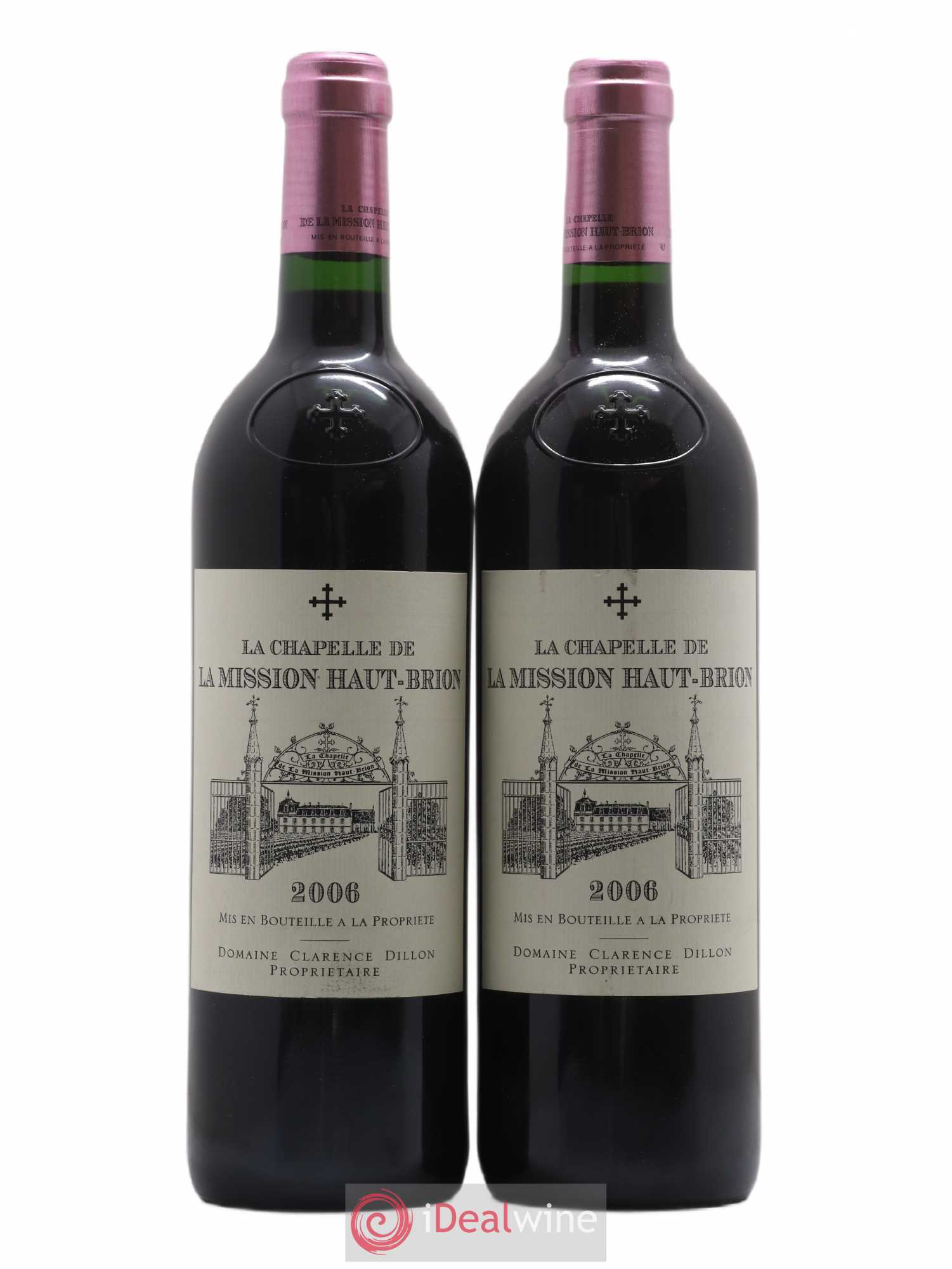 La Chapelle de La Mission Haut-Brion Second Vin 2006 - Lot de 2 bouteilles - 0