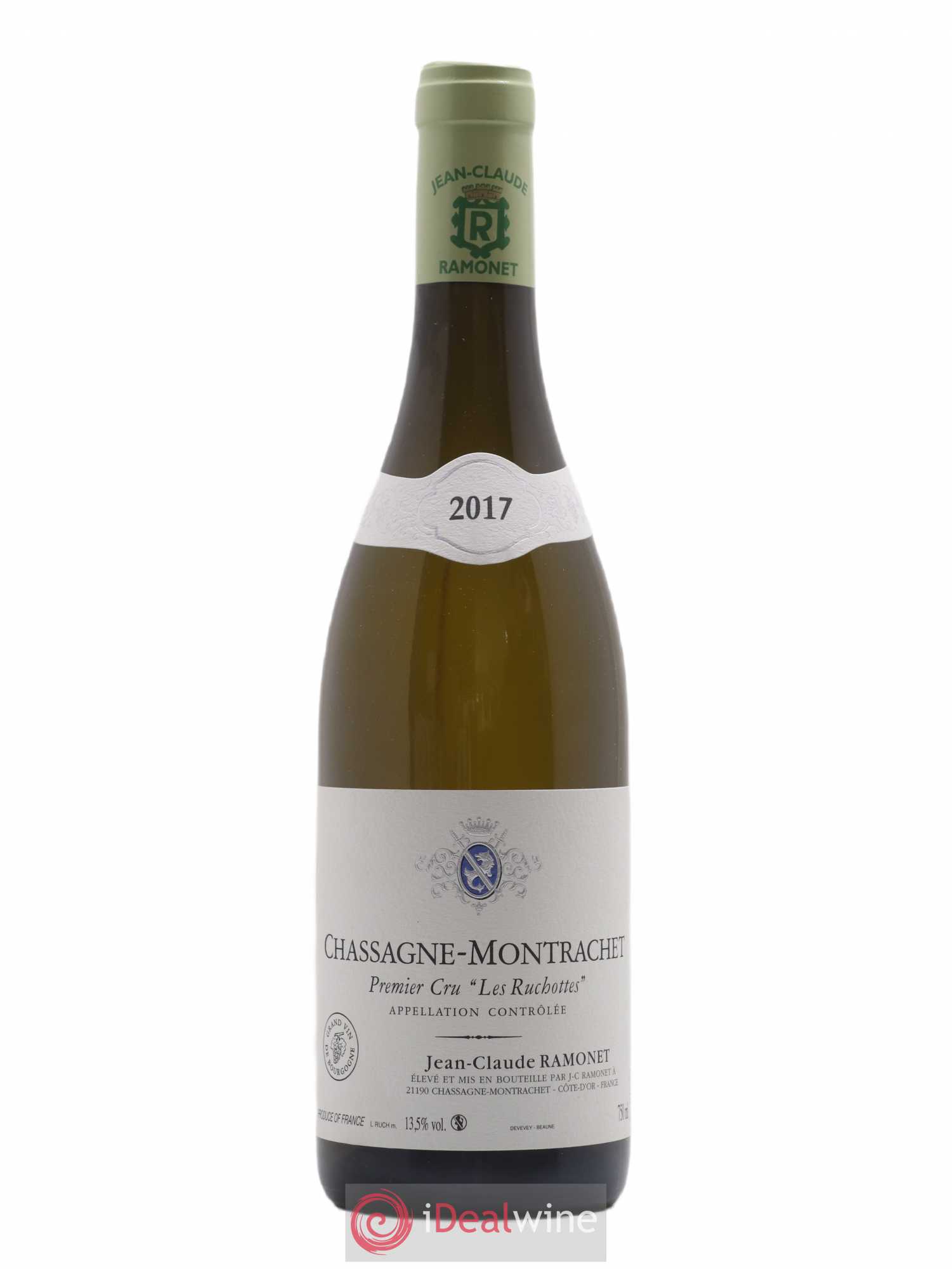 Chassagne-Montrachet 1er Cru Les Ruchottes Ramonet (Domaine) 2017 - Lot de 1 bouteille - 0