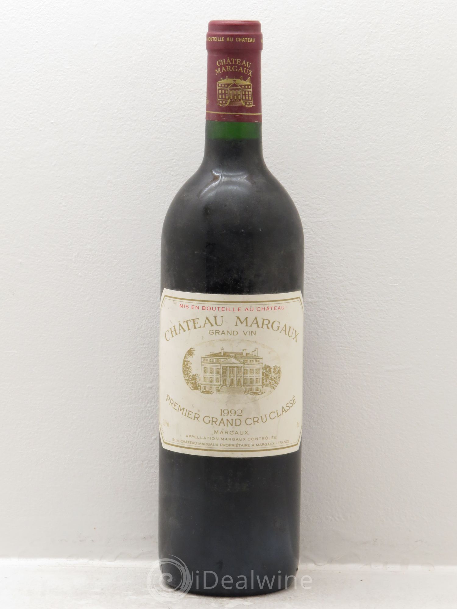 Château Margaux 1er Grand Cru Classé 1992 - Lot de 1 bouteille - 0