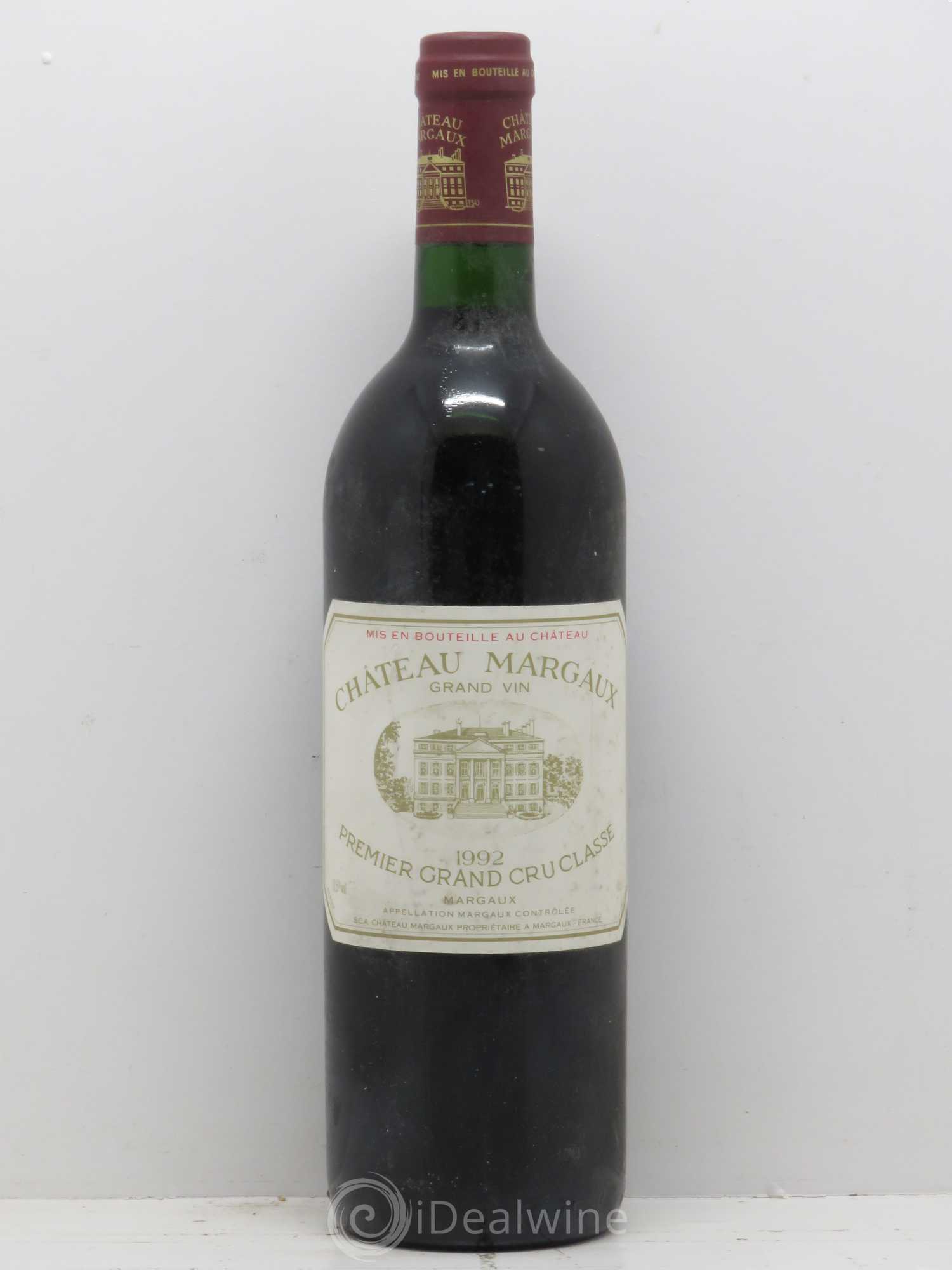 Château Margaux 1er Grand Cru Classé 1992 - Lot de 1 bouteille - 0