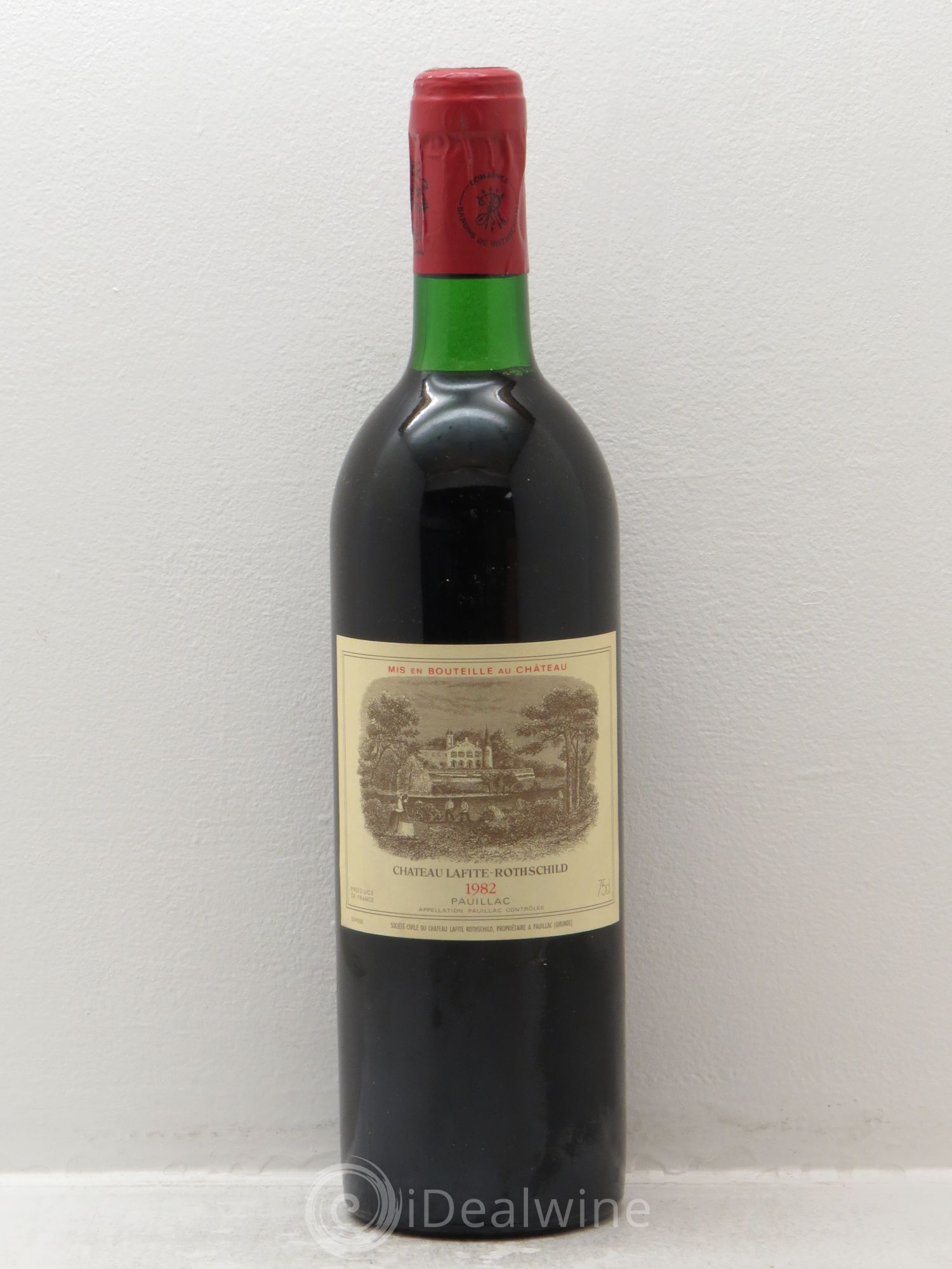 Château Lafite Rothschild 1er Grand Cru Classé 1982 - Lot de 1 bouteille - 0