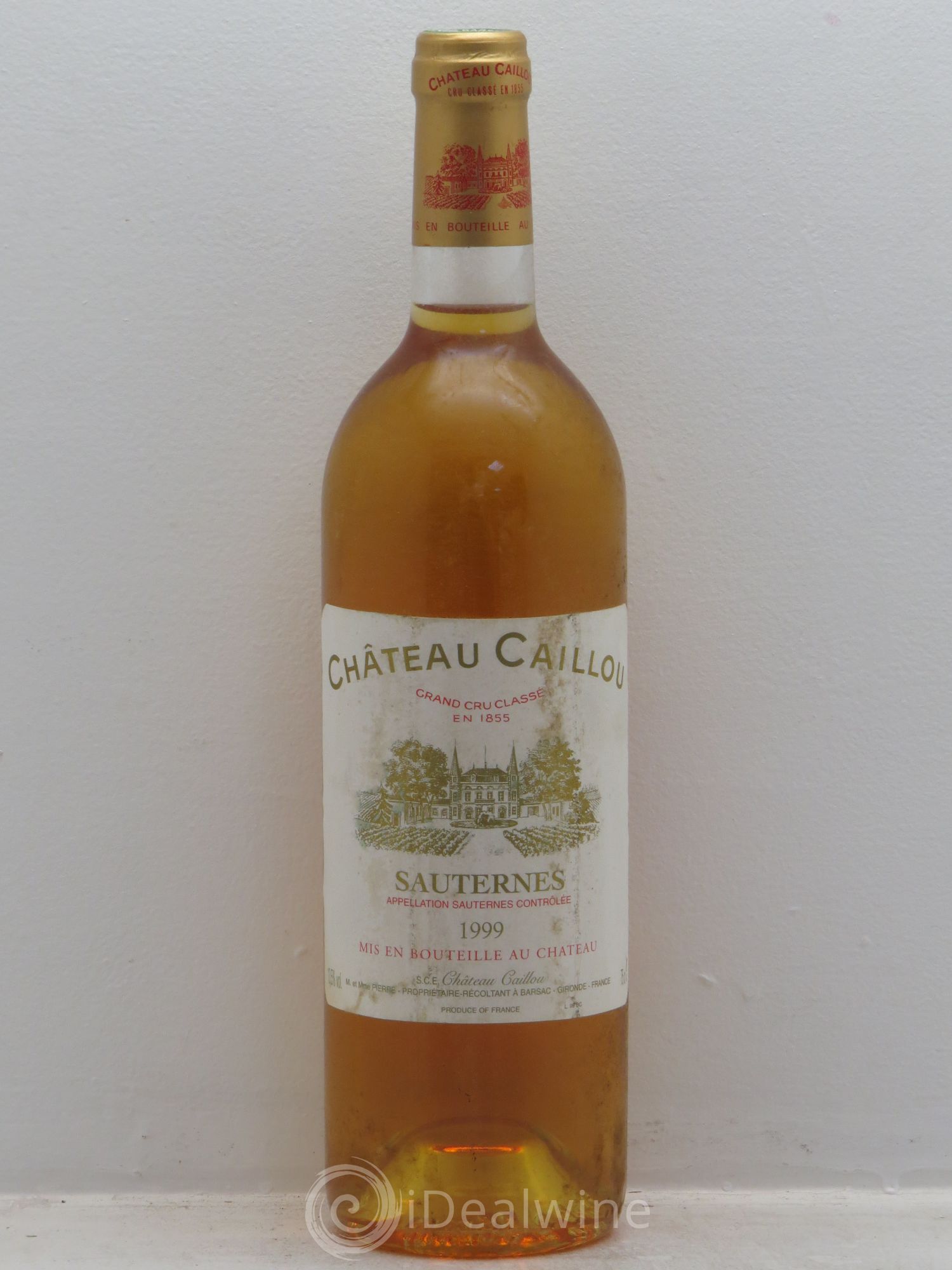Château du Caillou 1999 - Lot de 1 bouteille - 0