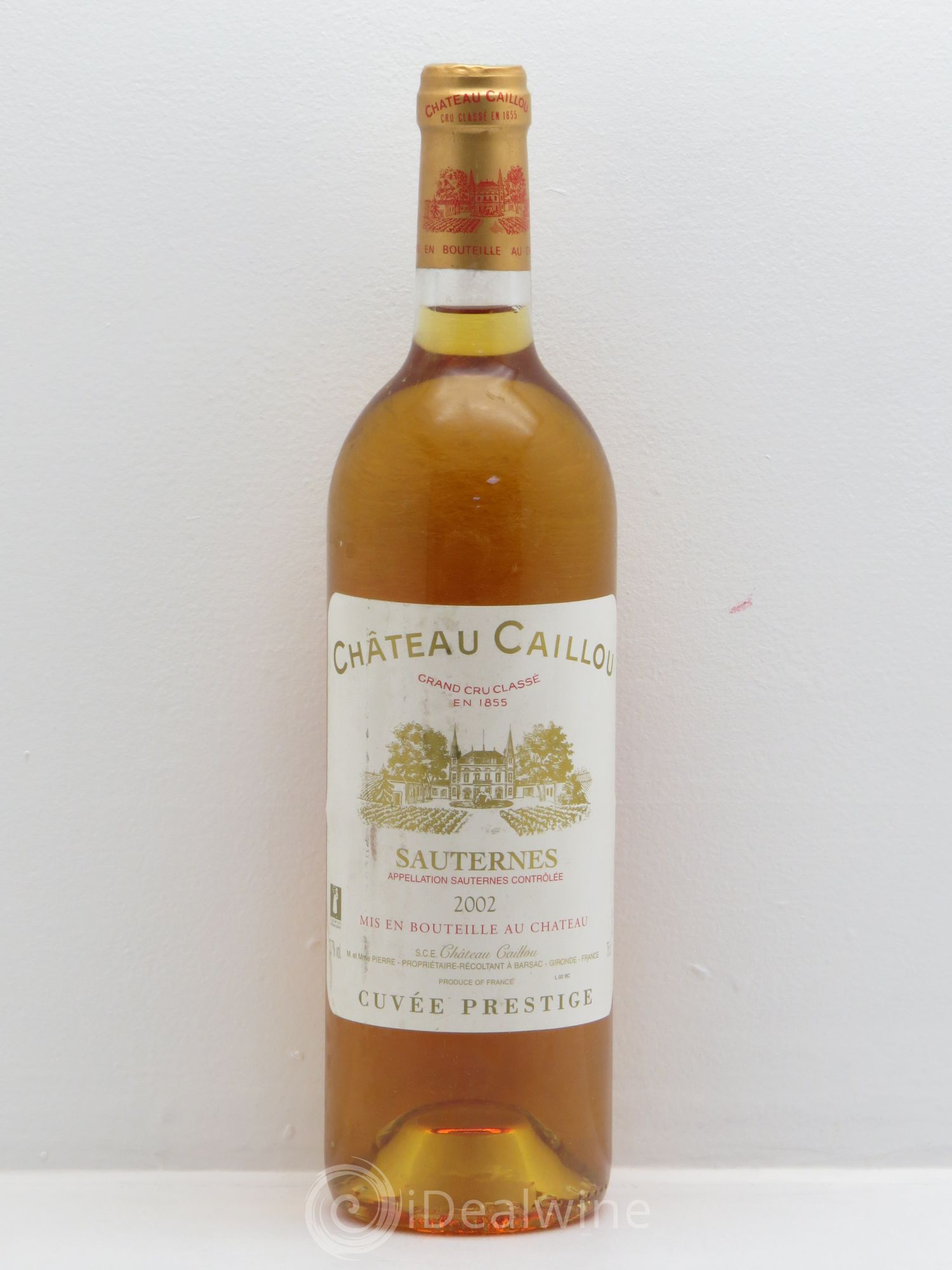 Château Caillou 2ème Grand Cru Classé Cuvée Prestige 2002 - Lotto di 1 bottiglia - 0
