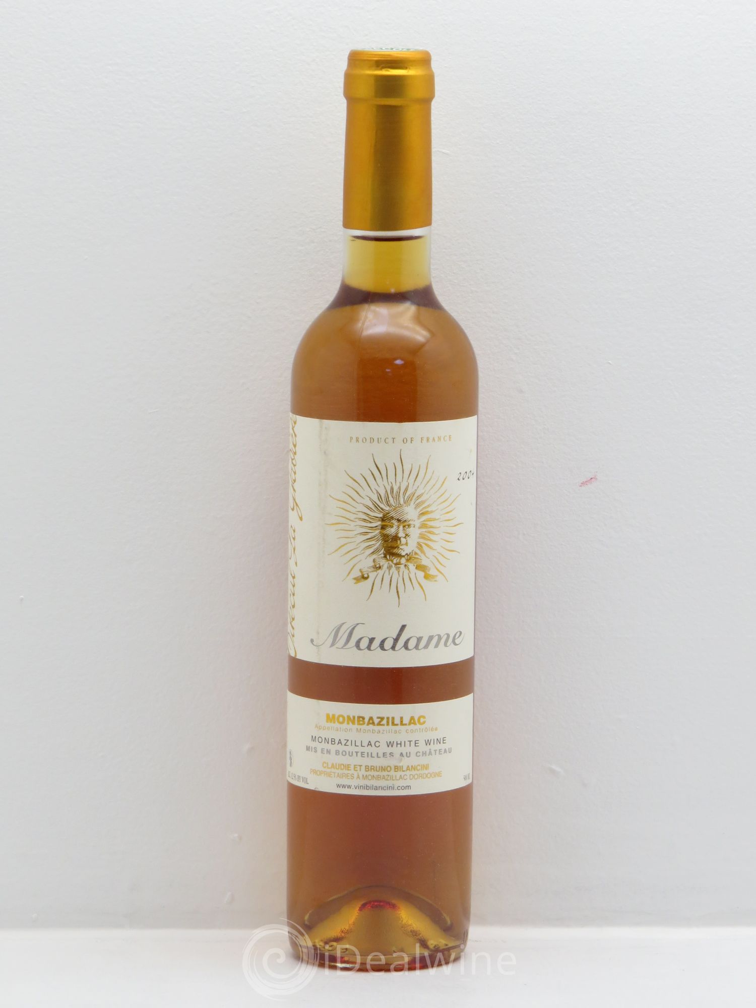 Monbazillac Château Tirecul La Gravière Cuvée Madame Bruno et Claudie Bilancini 2004 - Lotto di 1 mezza bottiglia - 0
