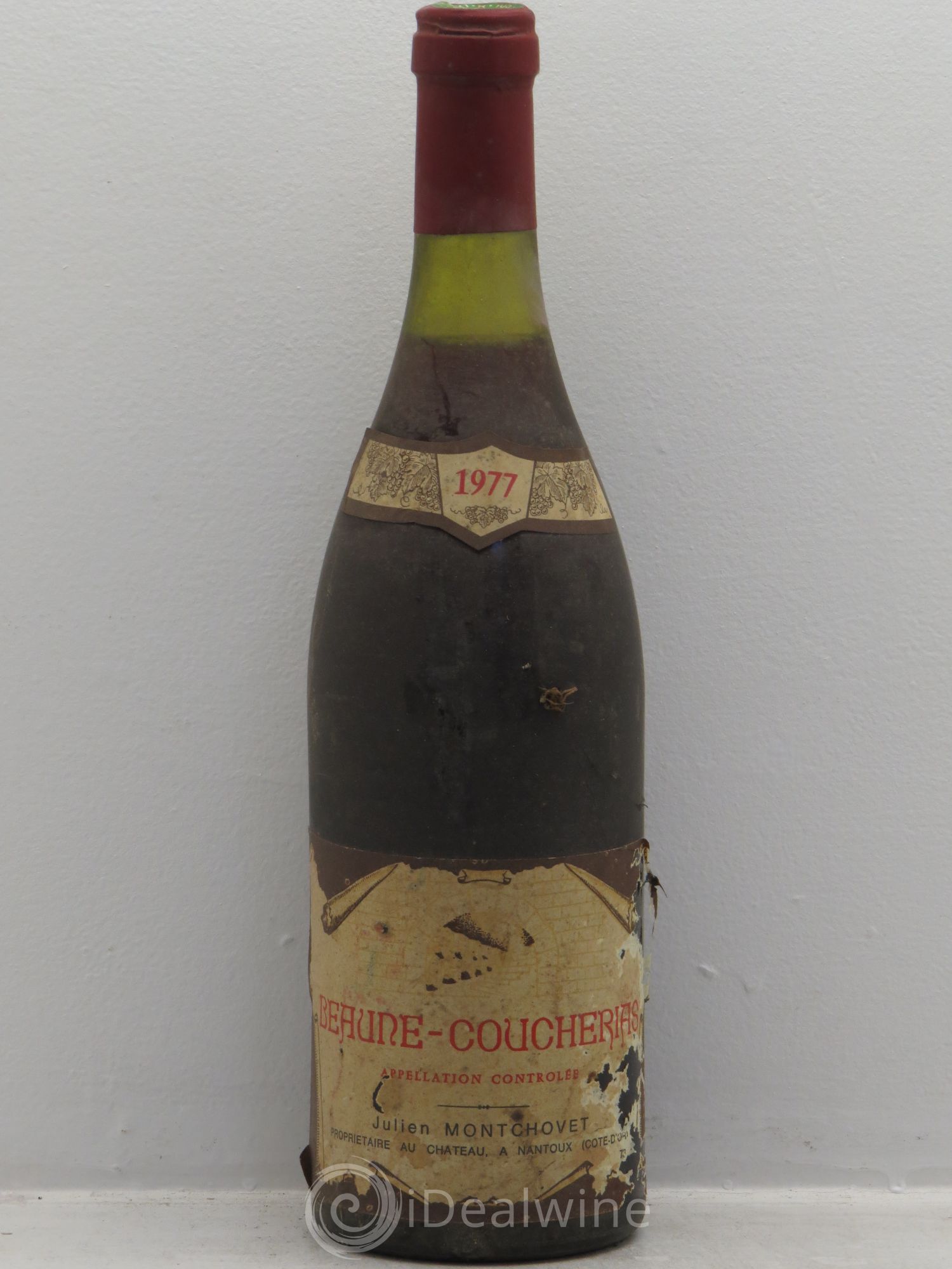 Beaune Coucherias Montcholet 1977 - Posten von 1 Flasche - 0