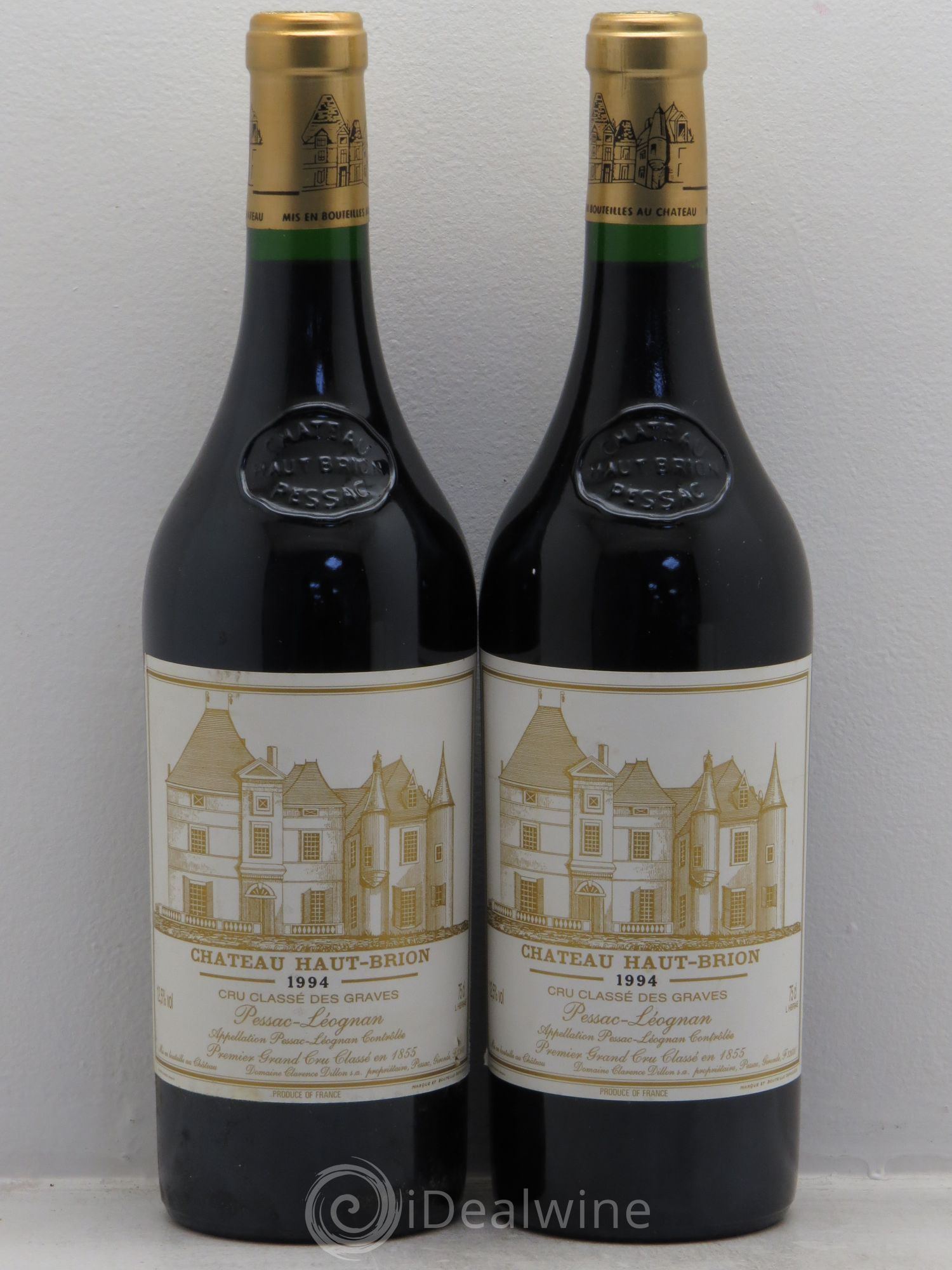 Château Haut Brion 1er Grand Cru Classé 1994 - Lot de 2 bouteilles - 0