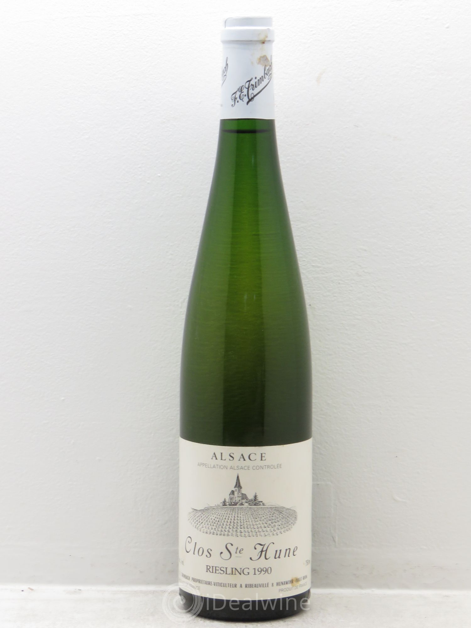 Alsace Riesling Clos Sainte-Hune Trimbach (Domaine) 1990 - Lot de 1 bouteille - 0