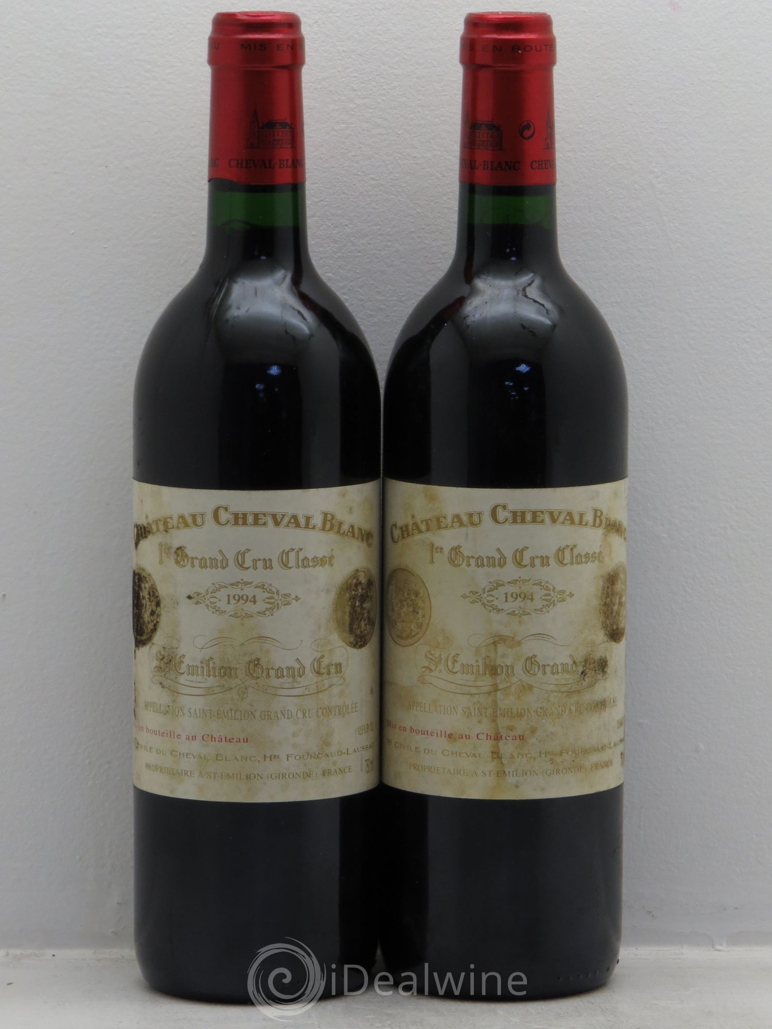 Château Cheval Blanc 1er Grand Cru Classé A 1994 - Lot de 2 bouteilles - 0