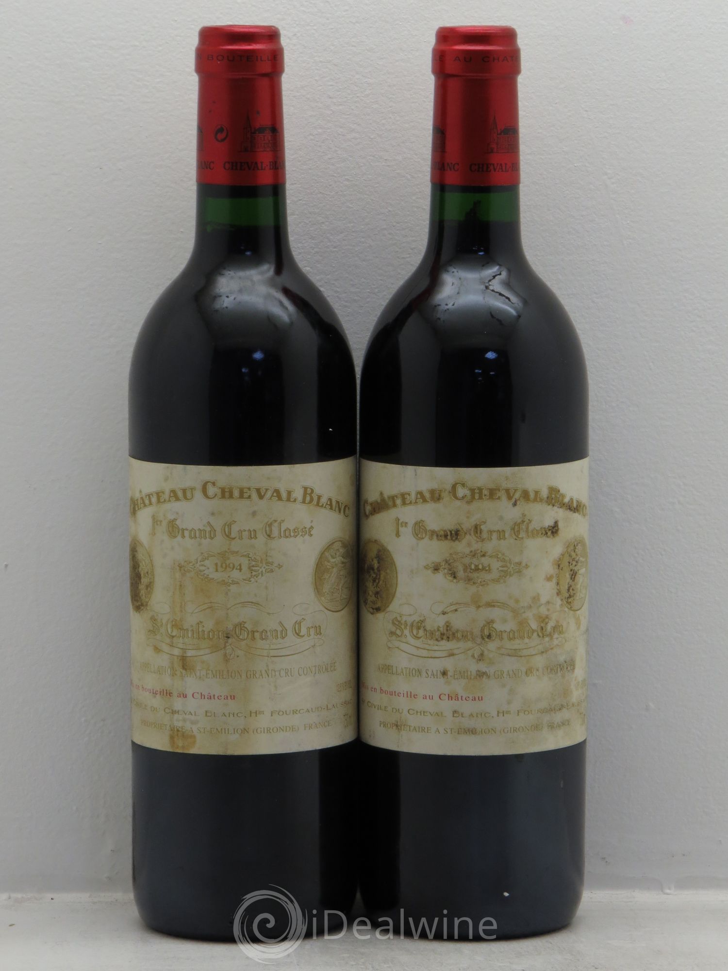 Château Cheval Blanc 1er Grand Cru Classé A 1994 - Lot de 2 bouteilles - 0