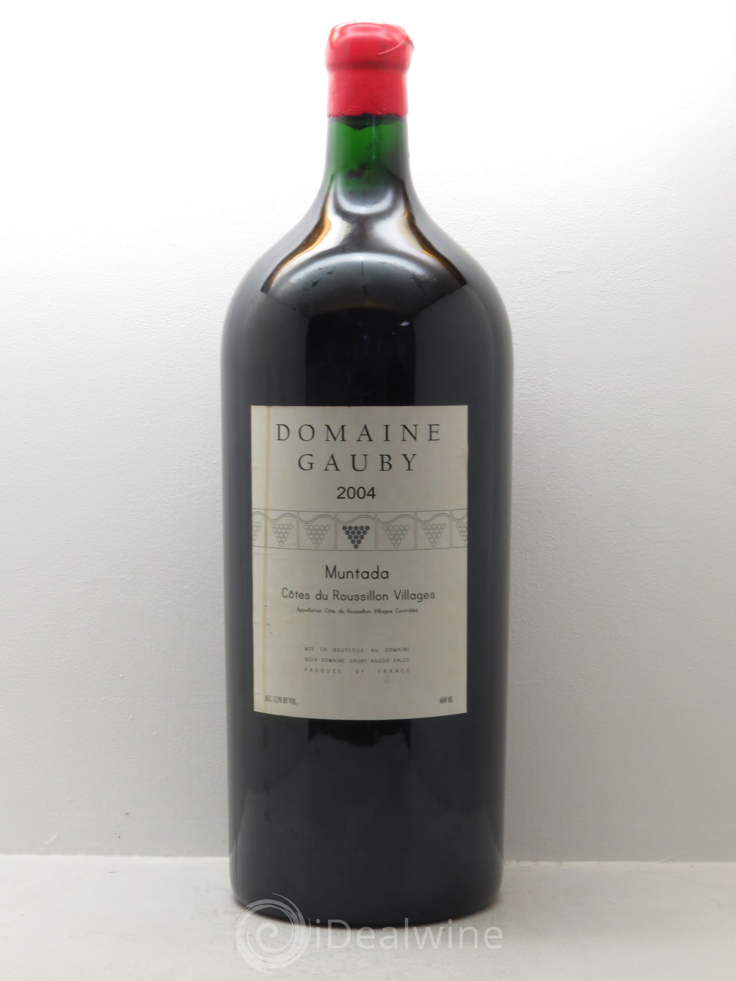 Côtes Catalanes (anciennement Côtes du Roussillon Villages) La Muntada Gauby (Domaine) 2004 - Lot de 1 impériale - 0