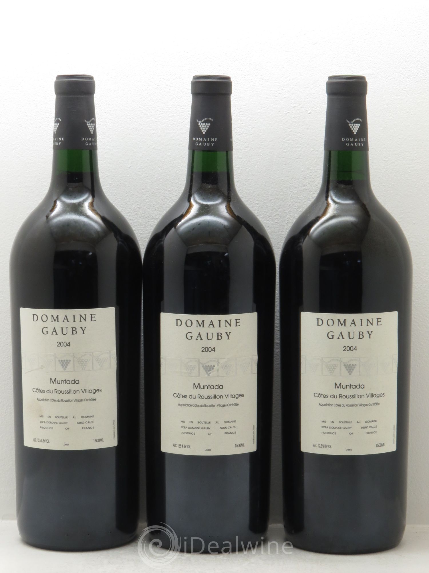 Côtes Catalanes (anciennement Côtes du Roussillon Villages) La Muntada Gauby (Domaine) 2004 - Posten von 3 Magnum - 0