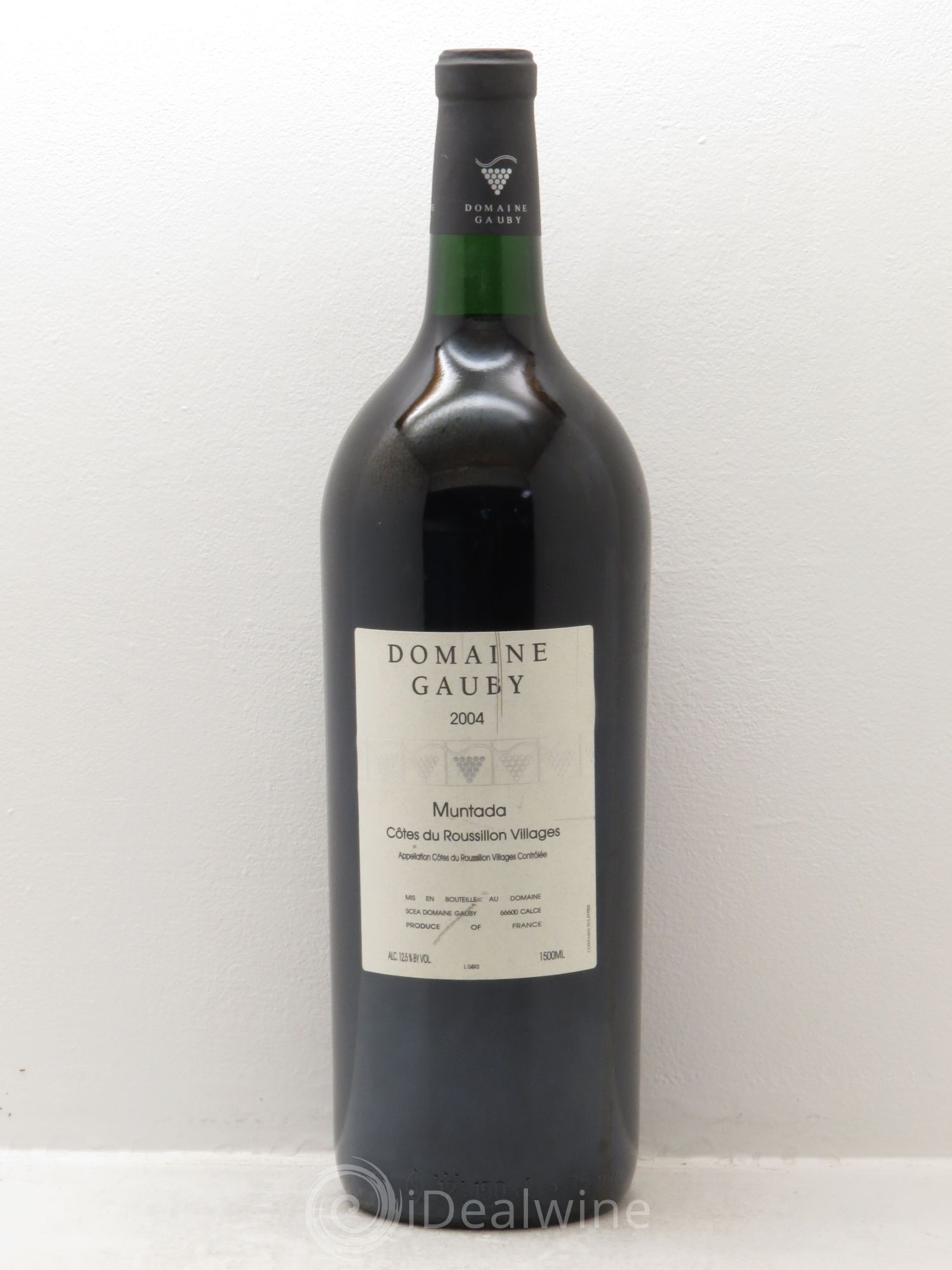 Côtes Catalanes (anciennement Côtes du Roussillon Villages) La Muntada Gauby (Domaine) 2004 - Lot de 1 magnum - 0