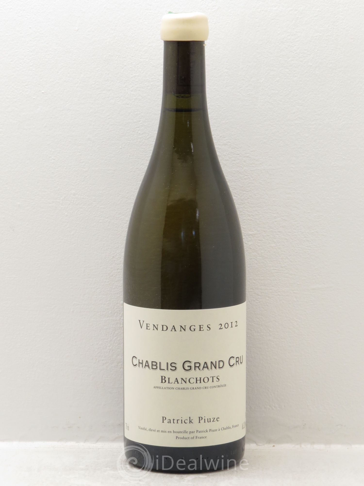 Chablis Grand Cru P.Piuze 2012 - Posten von 12 Flaschen - 0