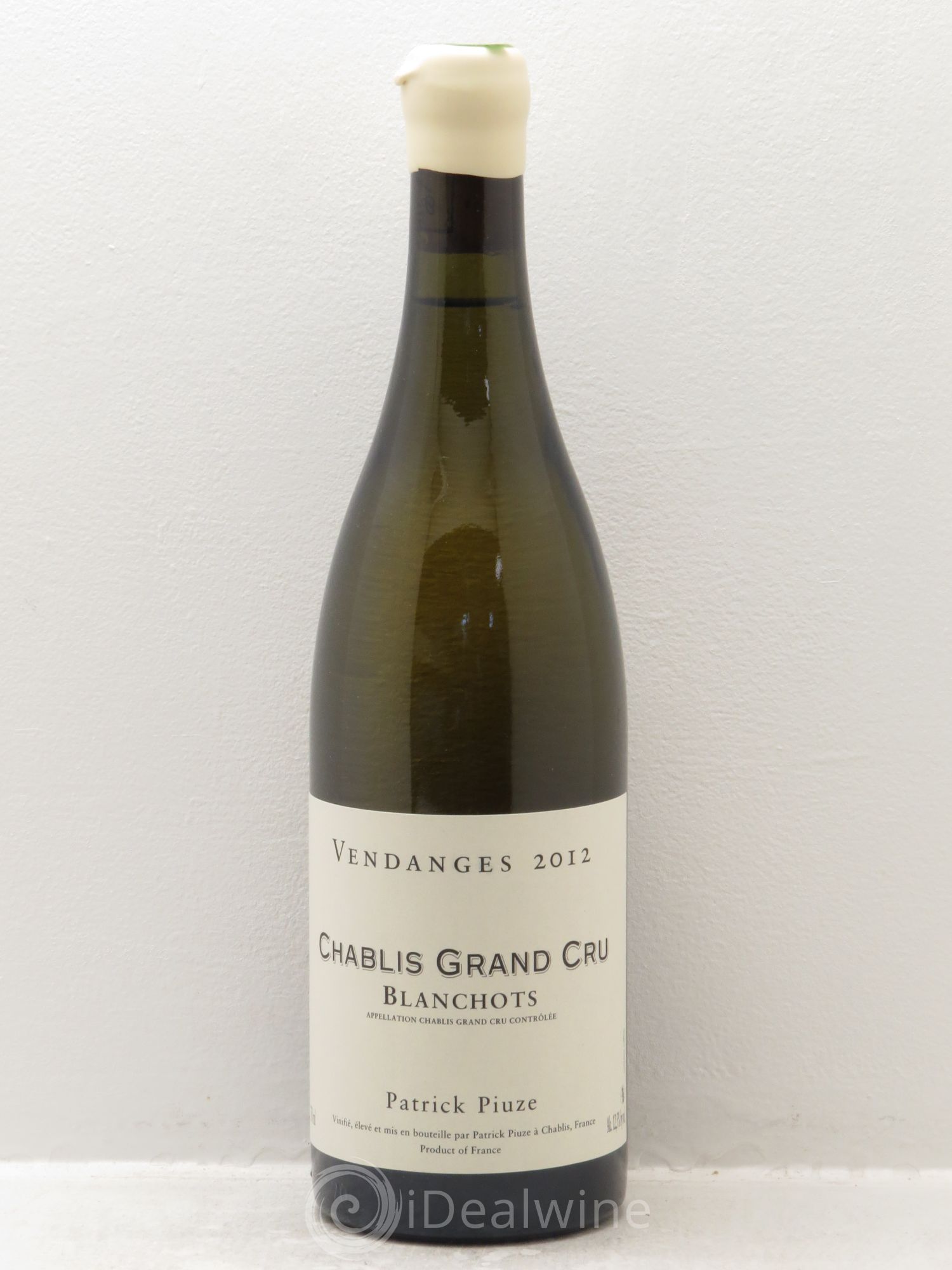 Chablis Grand Cru P.Piuze 2012 - Posten von 12 Flaschen - 0