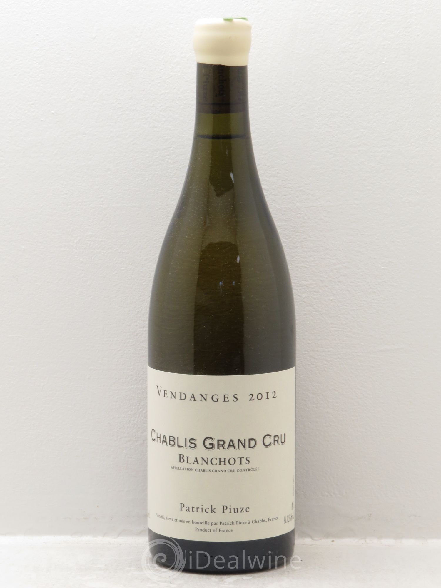 Chablis Grand Cru P.Piuze 2012 - Posten von 6 Flaschen - 0