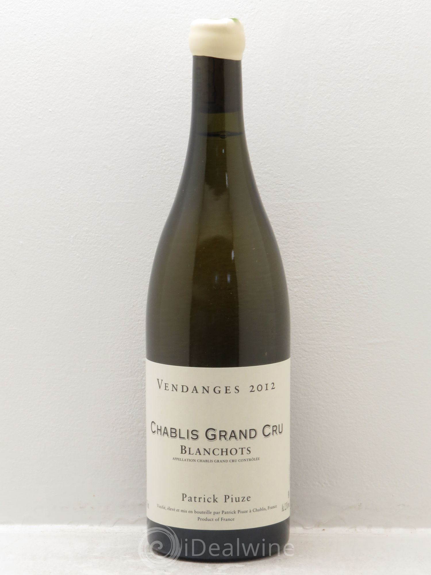 Chablis Grand Cru P.Piuze 2012 - Posten von 6 Flaschen - 0