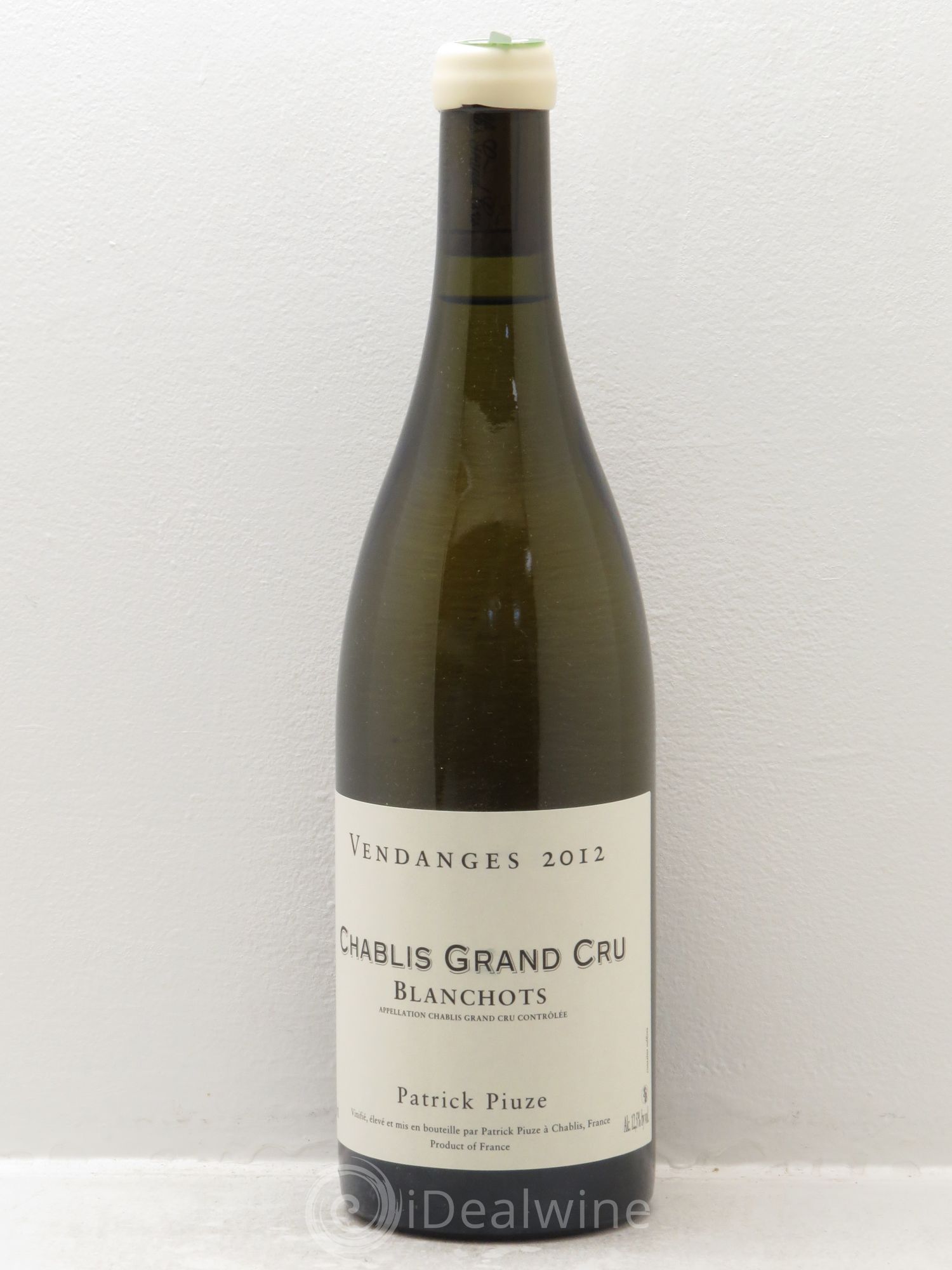Chablis Grand Cru P.Piuze 2012 - Posten von 6 Flaschen - 0