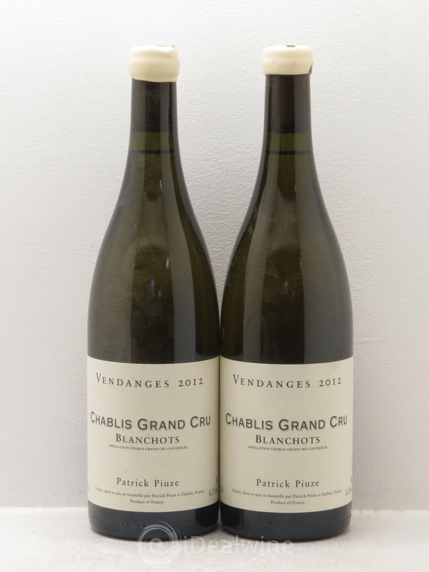 Chablis Grand Cru P.Piuze 2012 - Posten von 2 Flaschen - 0
