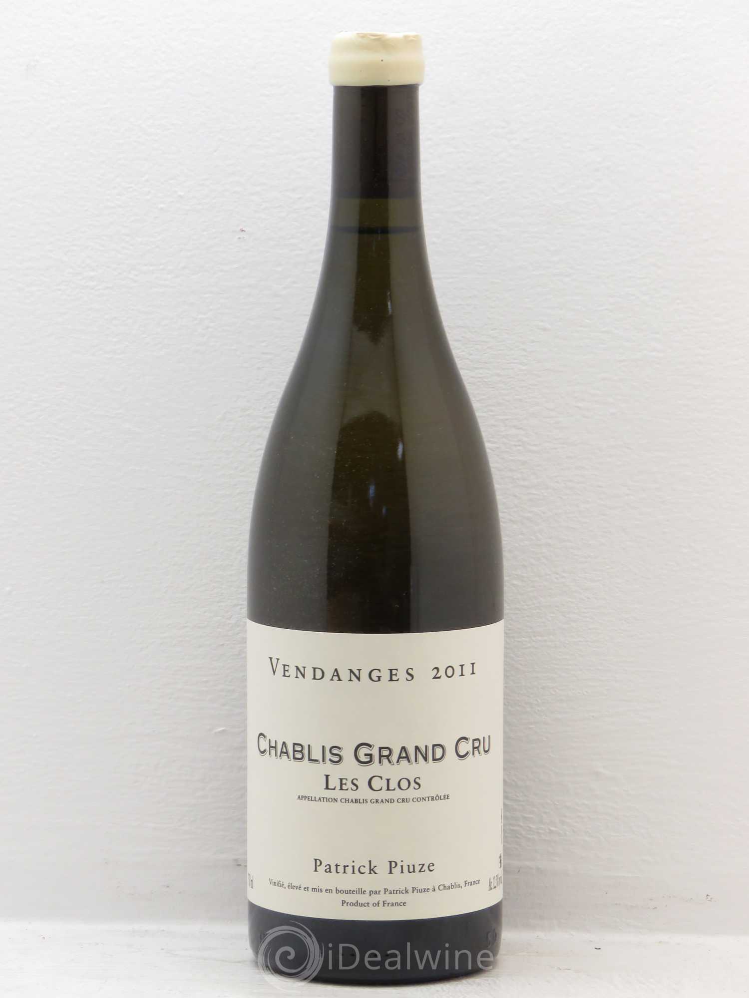Chablis Grand Cru Domaine Piuze 2011 - Posten von 6 Flaschen - 0