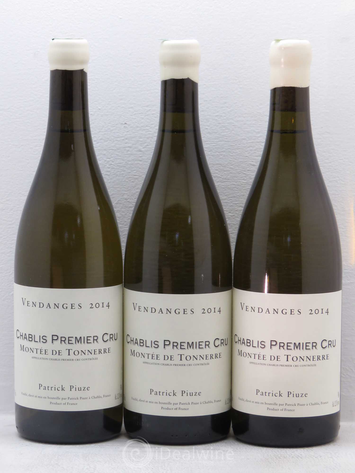 Chablis 1er Cru Domaine Piuze 2014 - Posten von 3 Flaschen - 0