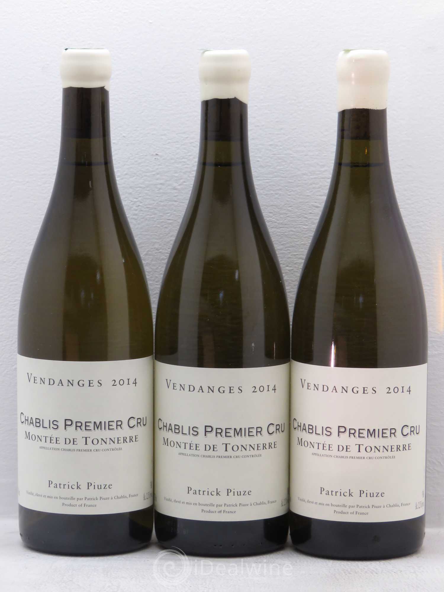 Chablis 1er Cru Domaine Piuze 2014 - Posten von 3 Flaschen - 0