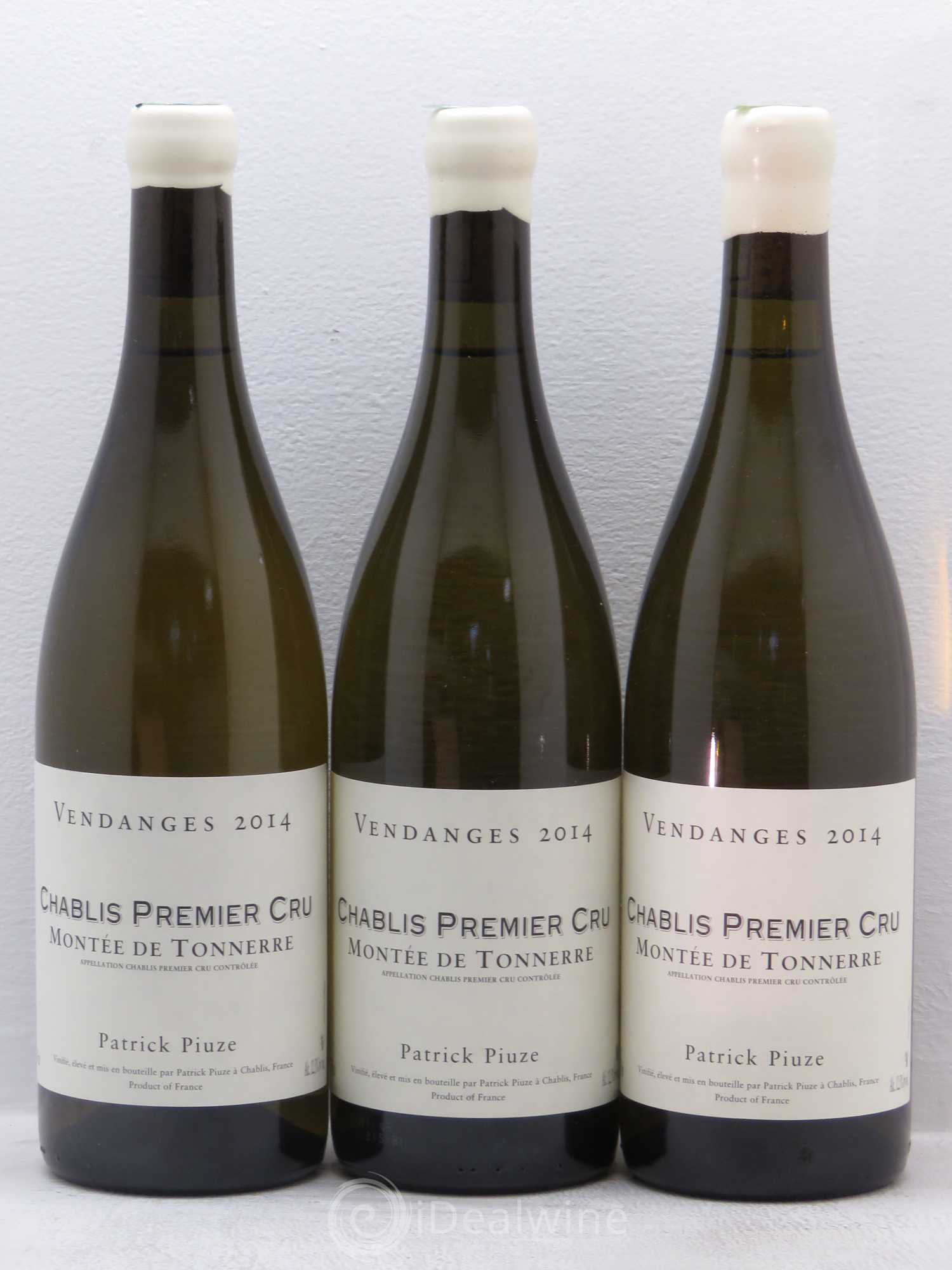Chablis 1er Cru Domaine Piuze 2014 - Posten von 3 Flaschen - 0
