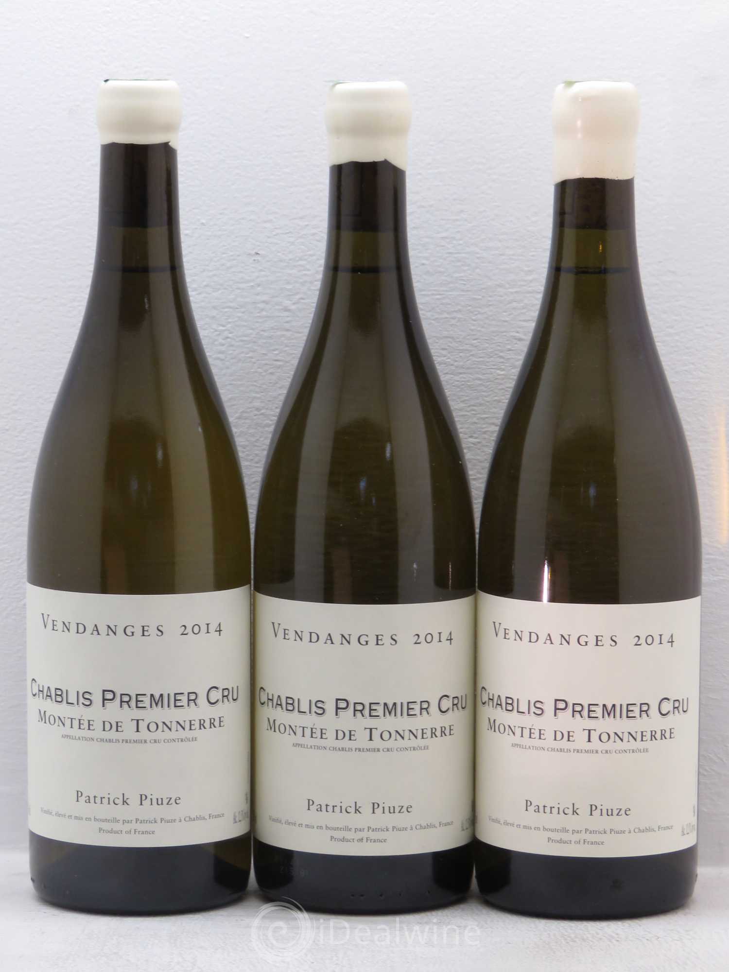 Chablis 1er Cru Domaine Piuze 2014 - Posten von 3 Flaschen - 0