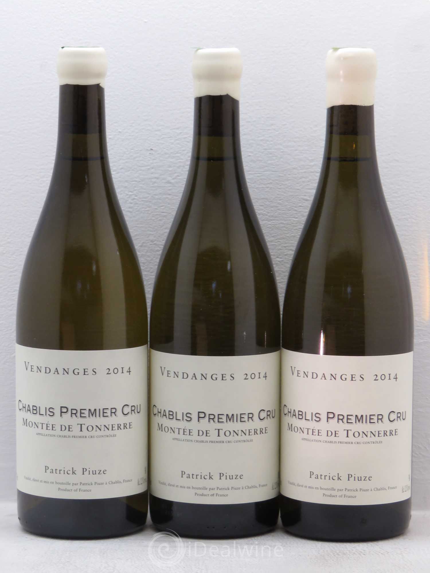 Chablis 1er Cru Domaine Piuze 2014 - Posten von 3 Flaschen - 0