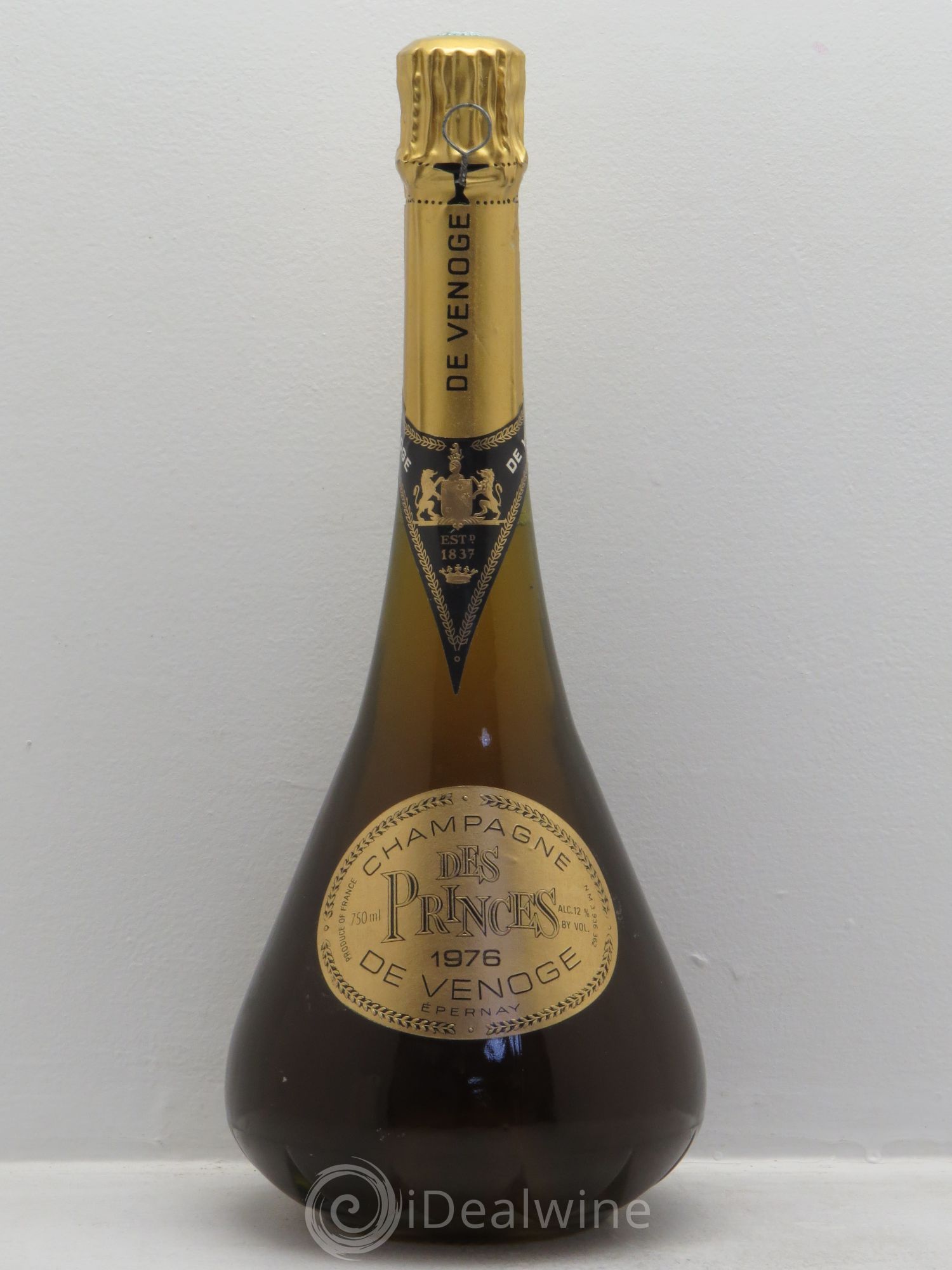 Cuvée des Princes De Venoge 1976 - Lot de 1 bouteille - 0