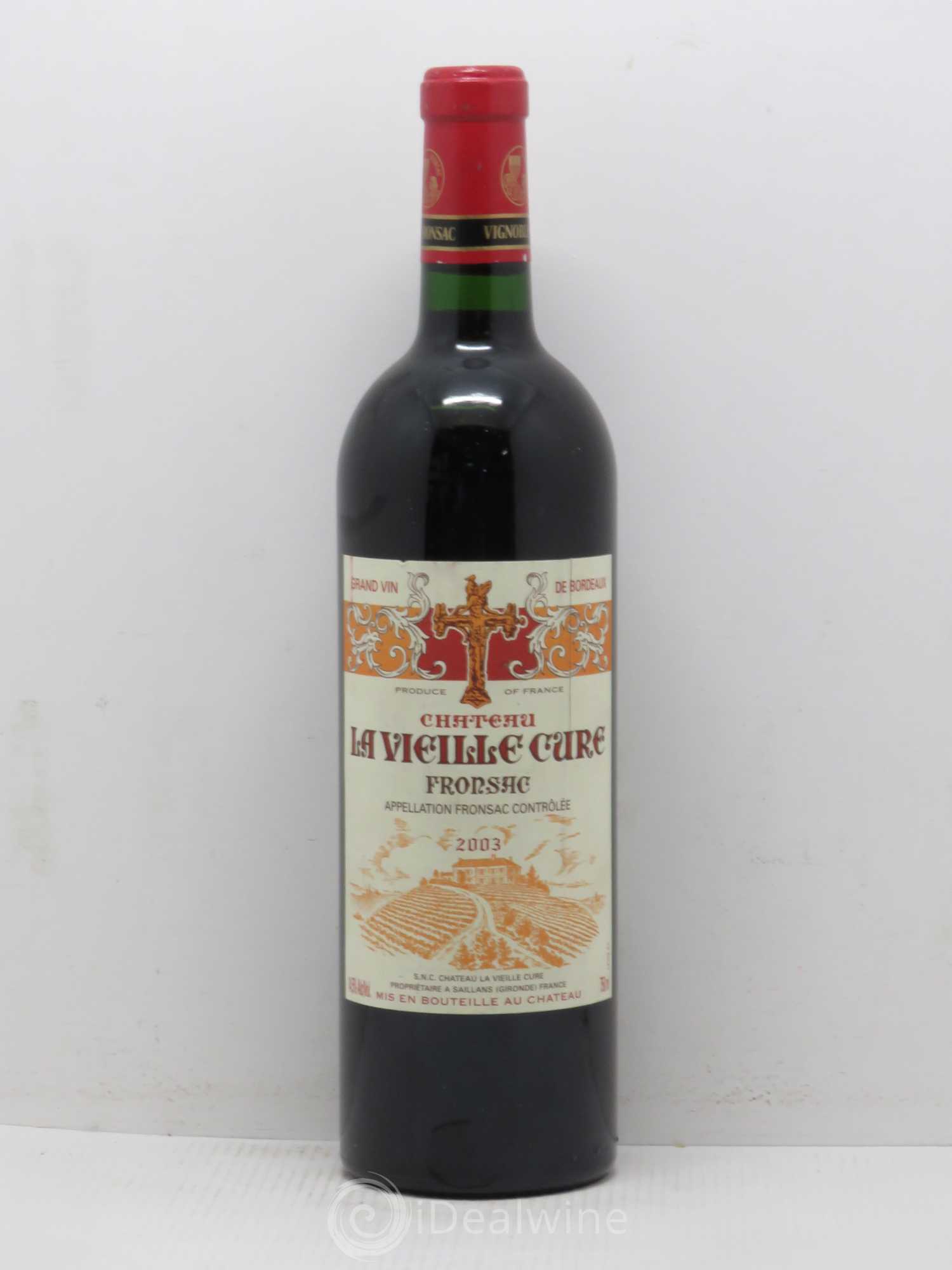Château La Vieille Cure 2003 - Lot de 1 bouteille - 0