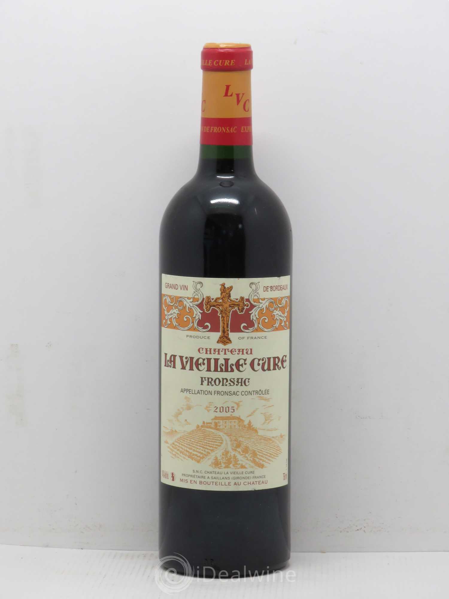 Château La Vieille Cure 2005 - Lot de 1 bouteille - 0