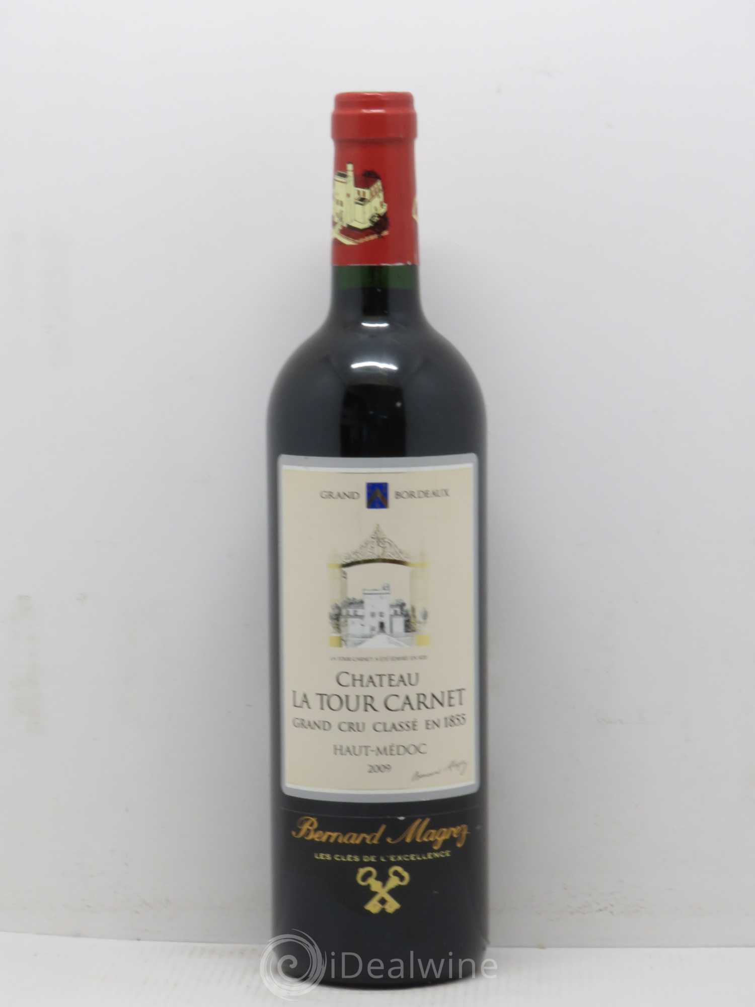 Château la Tour Carnet 4ème Grand Cru Classé 2009 - Lot de 1 bouteille - 0