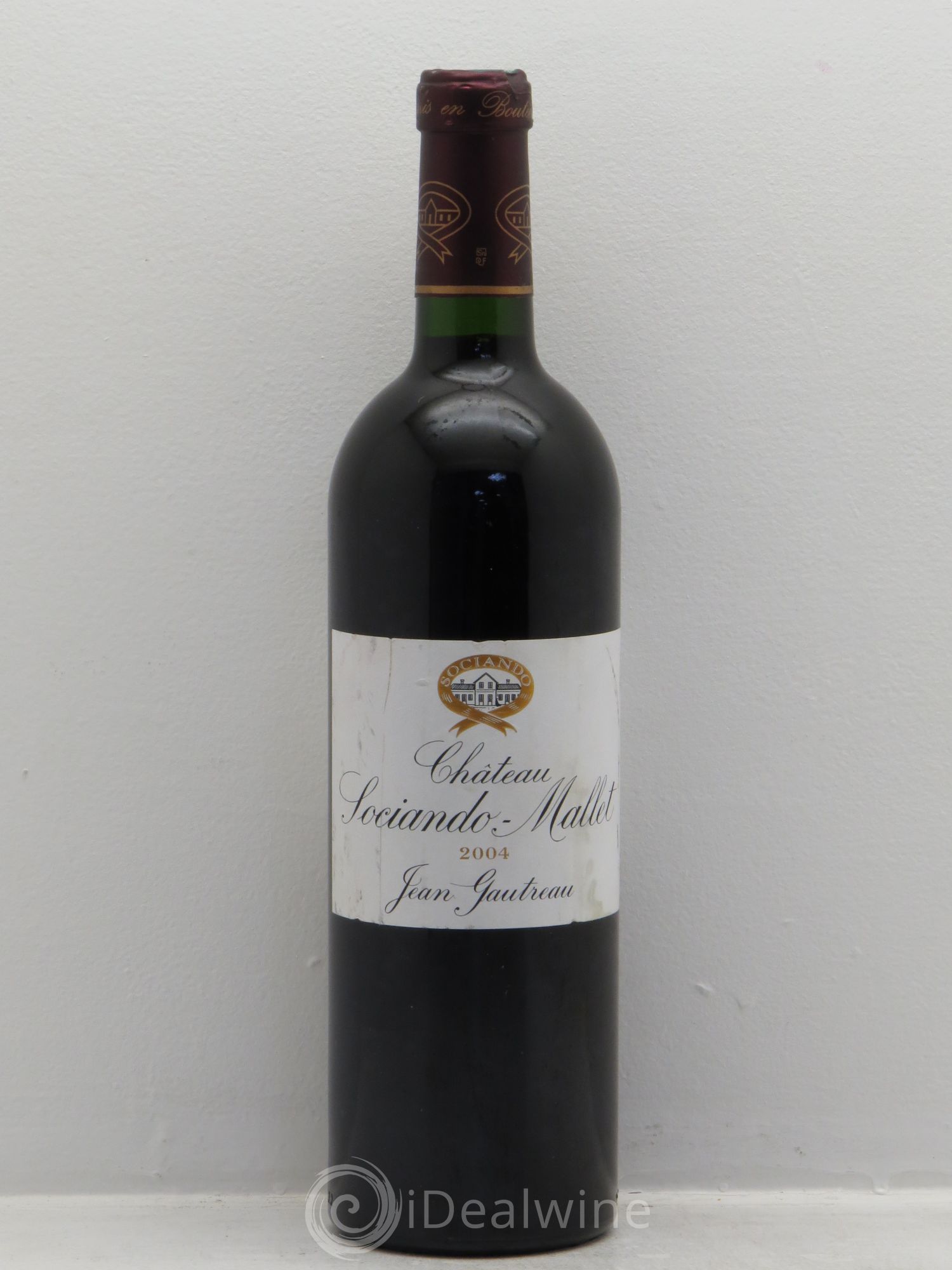 Château Sociando Mallet 2004 - Lot de 1 bouteille - 0