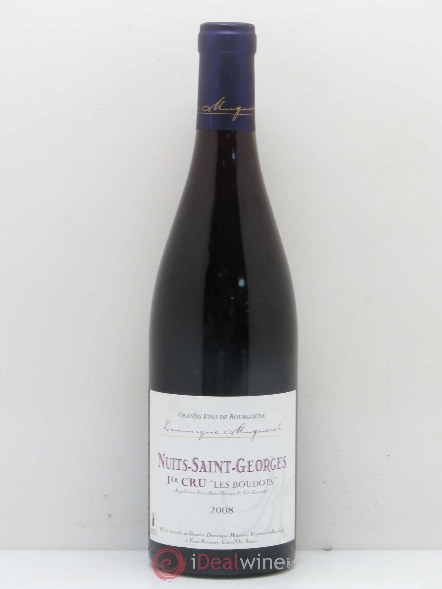 Nuits-Saint-Georges 1er Cru Aux Boudots Mongeard-Mugneret (Domaine) 2008 - Lot de 1 bouteille - 0