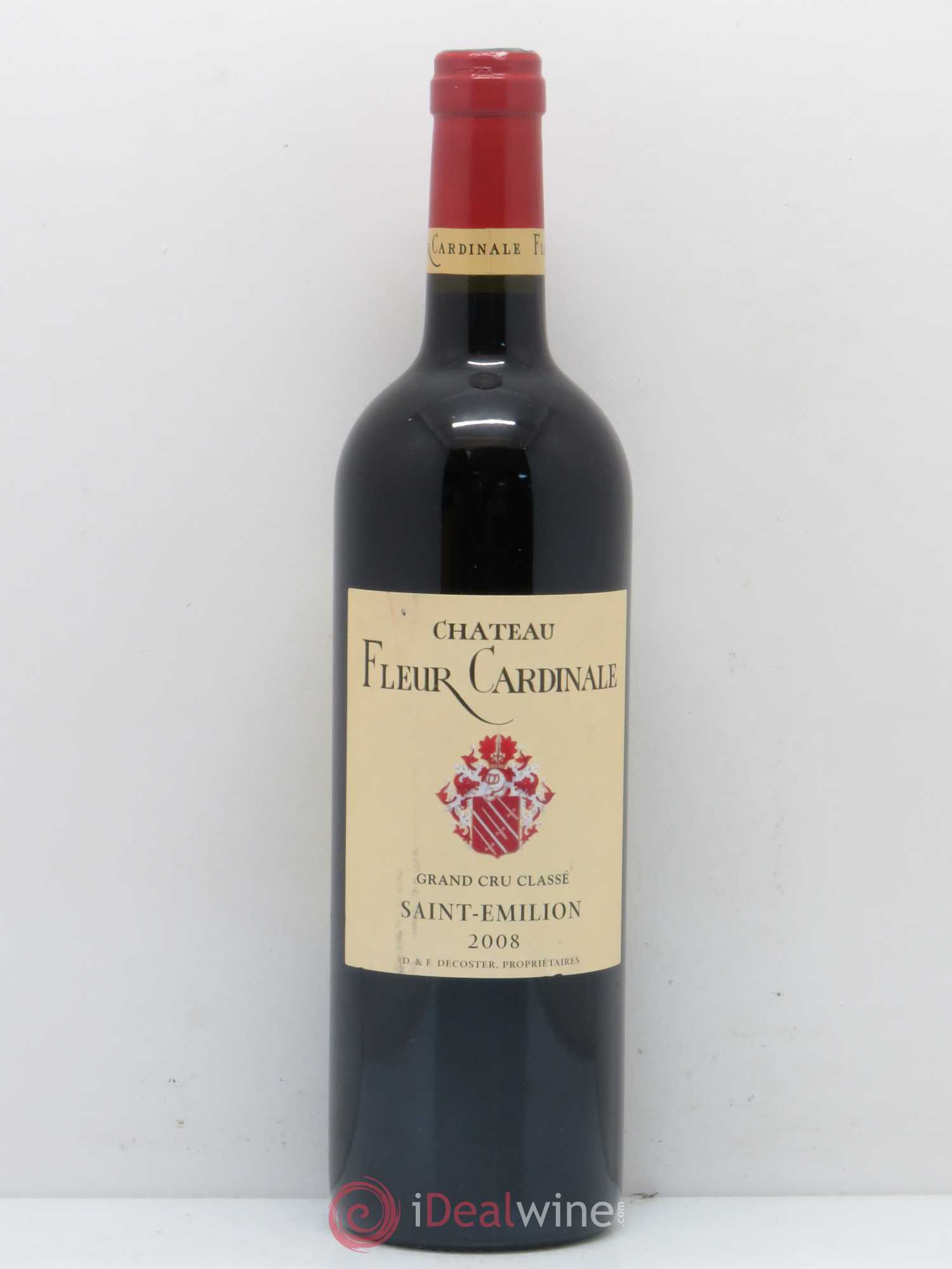 Château Fleur Cardinale Grand Cru Classé 2008 - Lot de 1 bouteille - 0