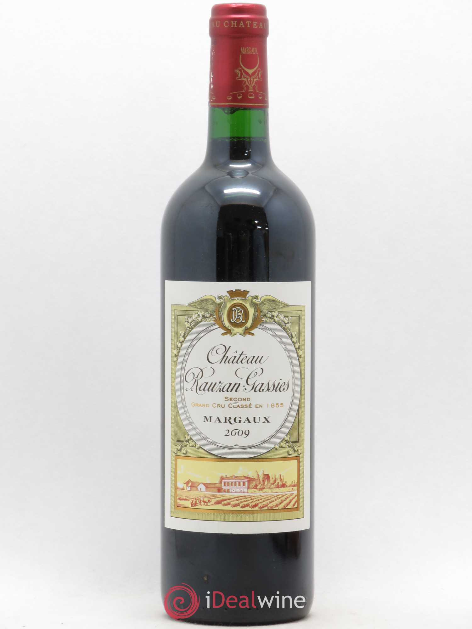 Château Rauzan-Gassies 2ème Grand Cru Classé 2009 - Lot de 1 bouteille - 0