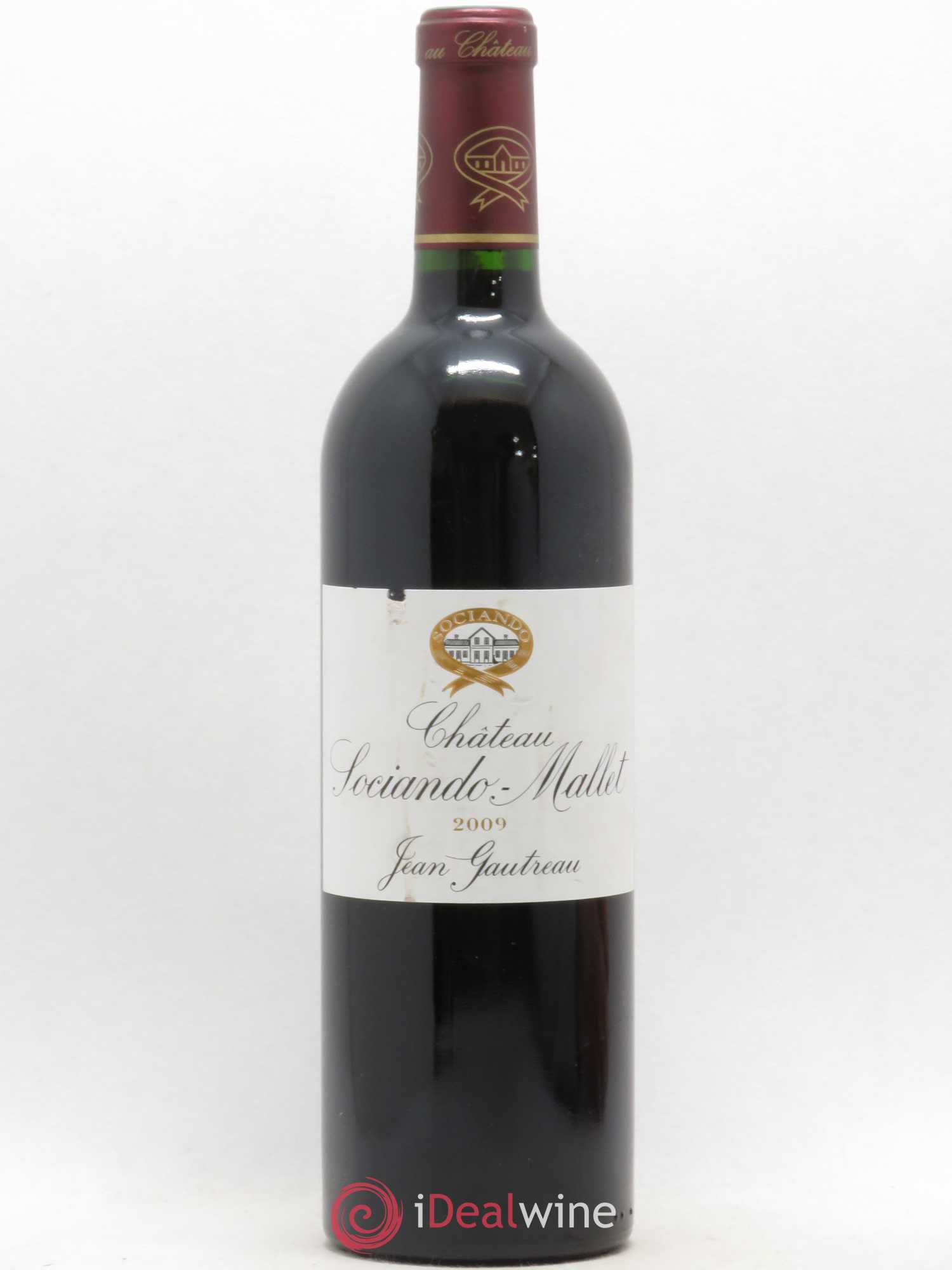 Château Sociando Mallet 2009 - Lot de 1 bouteille - 0