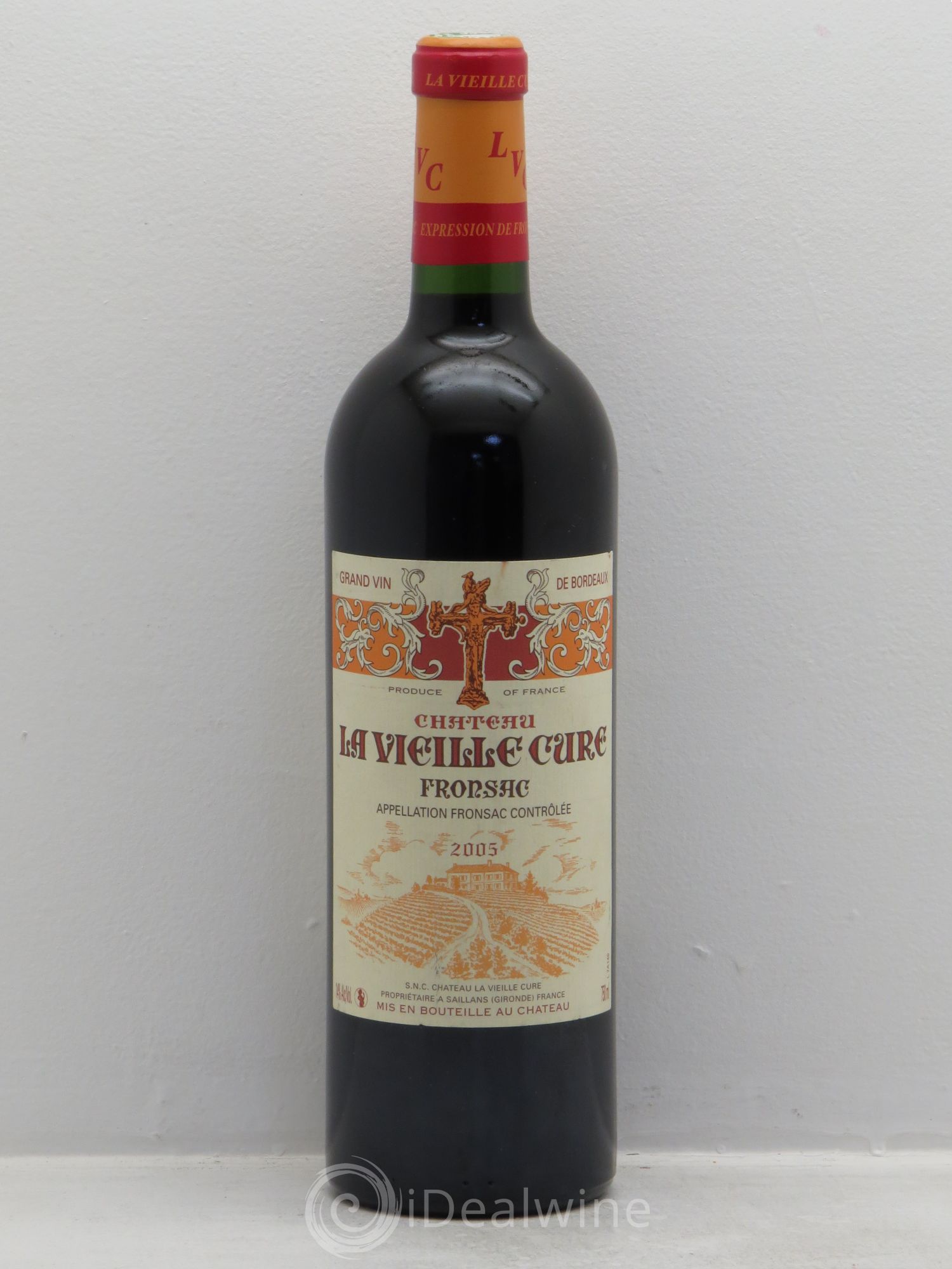 Château La Vieille Cure 2005 - Lot de 1 bouteille - 0