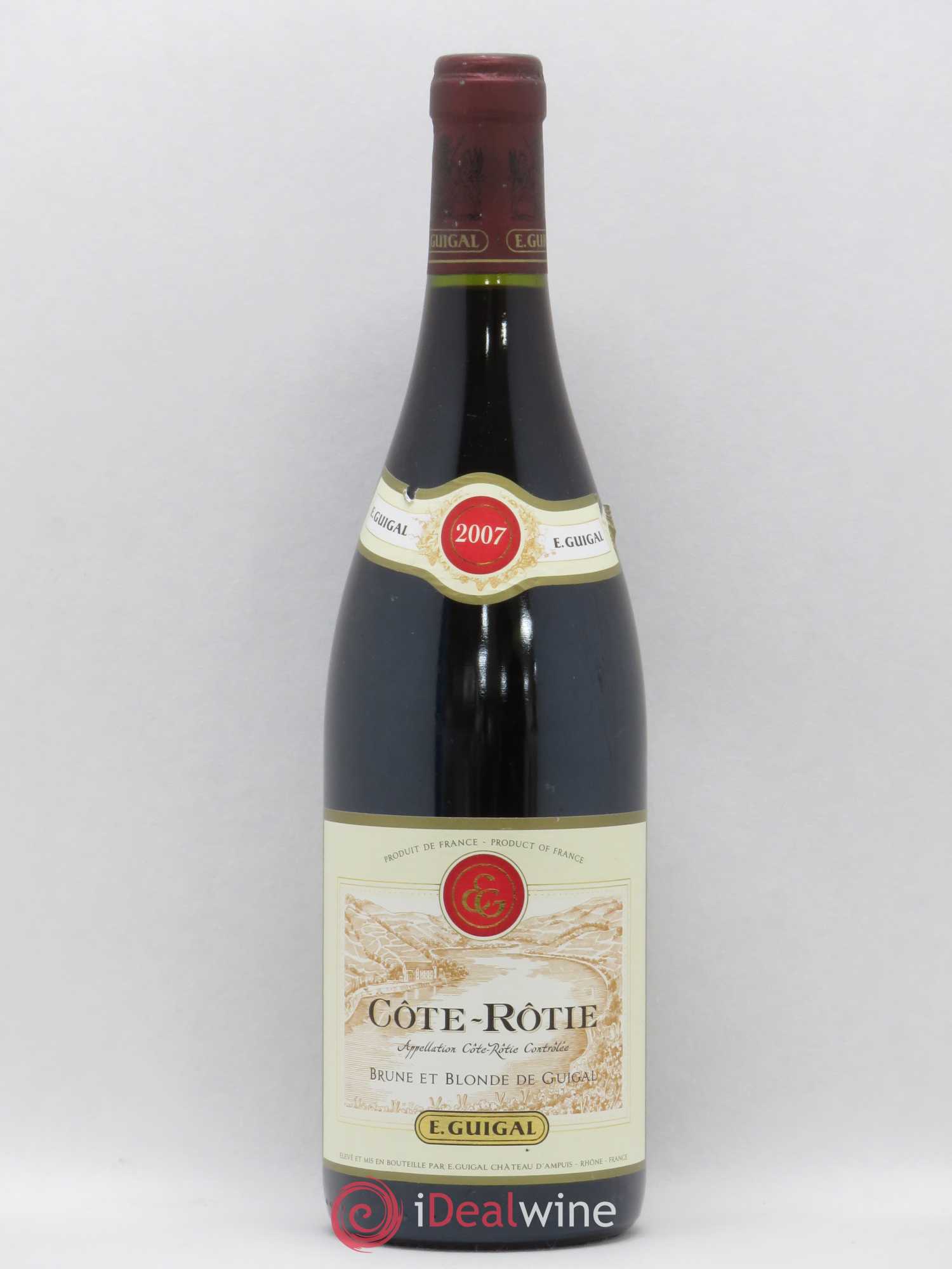 Côte-Rôtie Côtes Brune et Blonde Guigal 2007 - Lot de 1 bouteille - 0