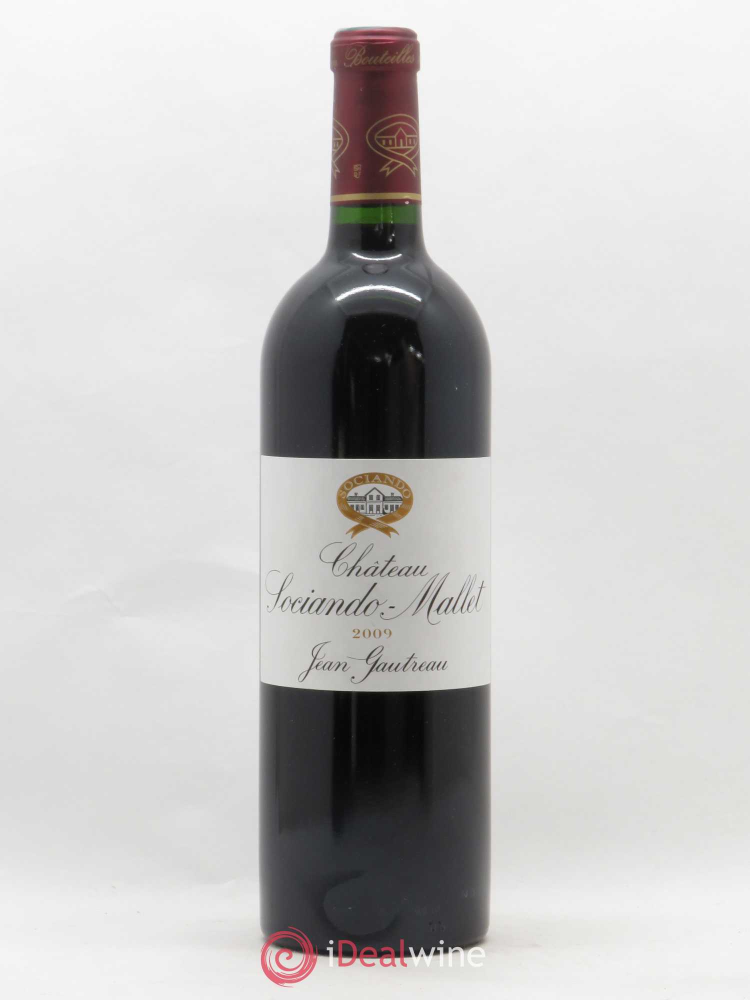 Château Sociando Mallet 2009 - Lot de 1 bouteille - 0