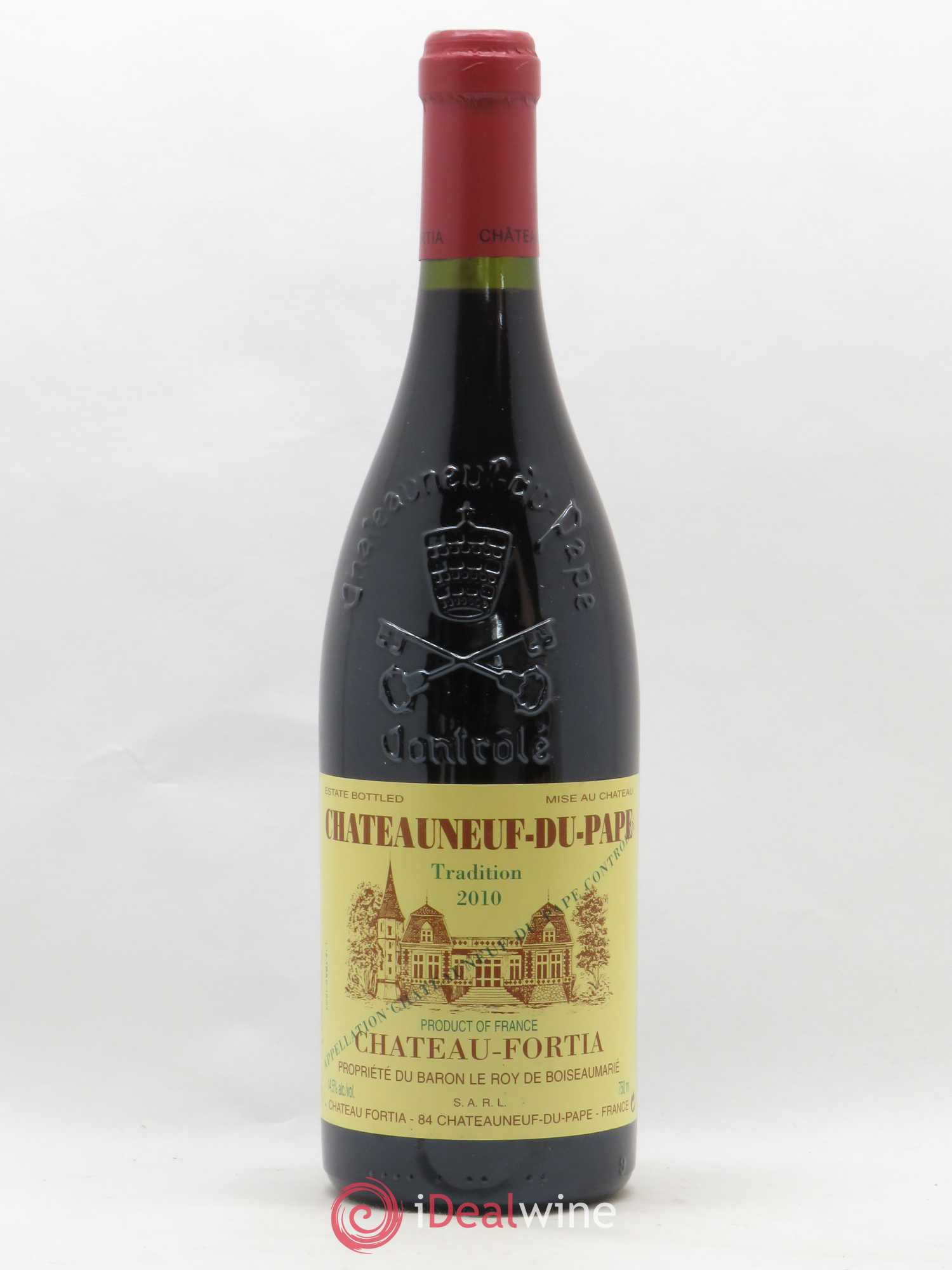 Châteauneuf-du-Pape Château Fortia 2010 - Lot de 1 bouteille - 0
