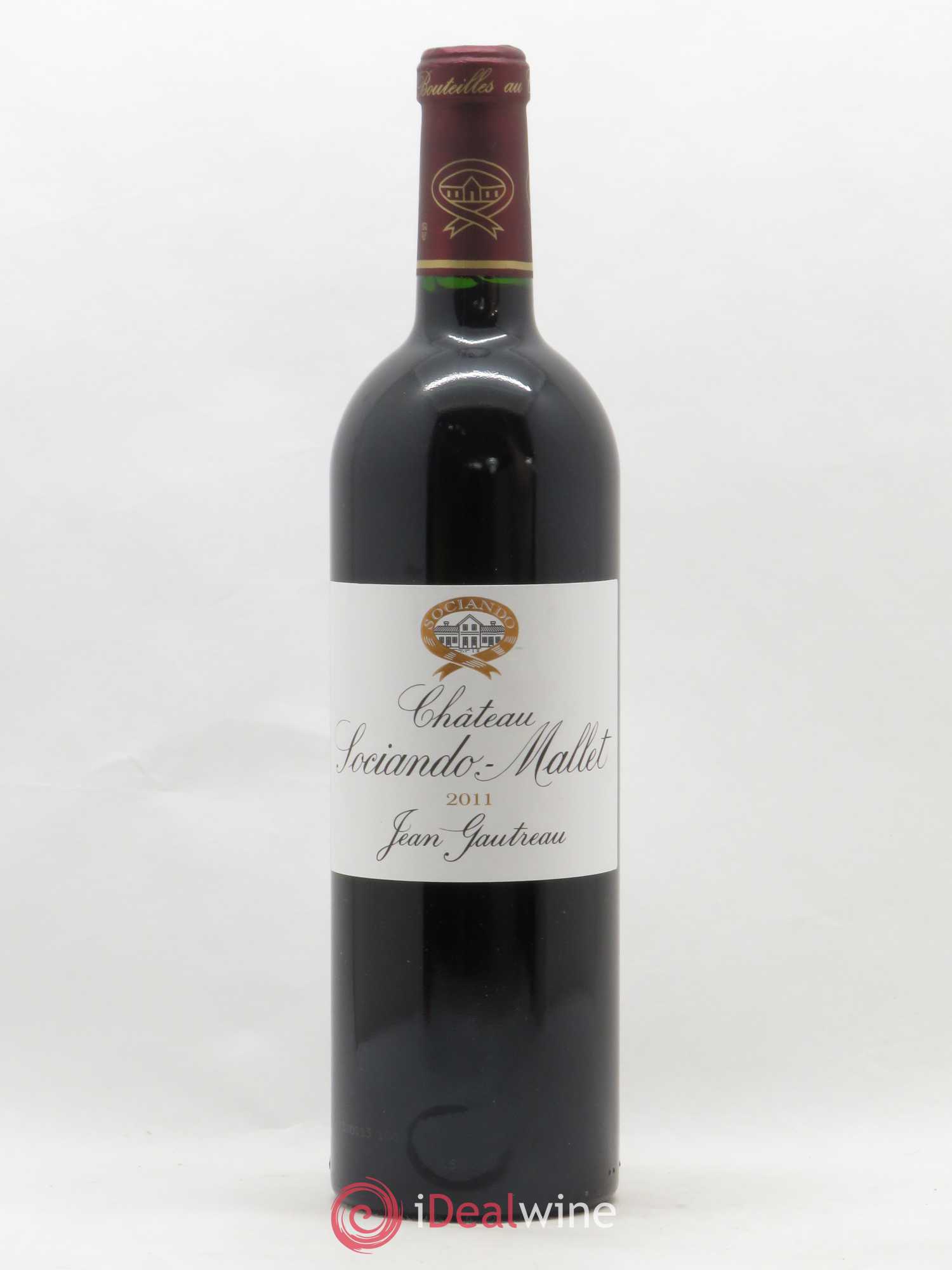 Château Sociando Mallet 2011 - Lot de 1 bouteille - 0